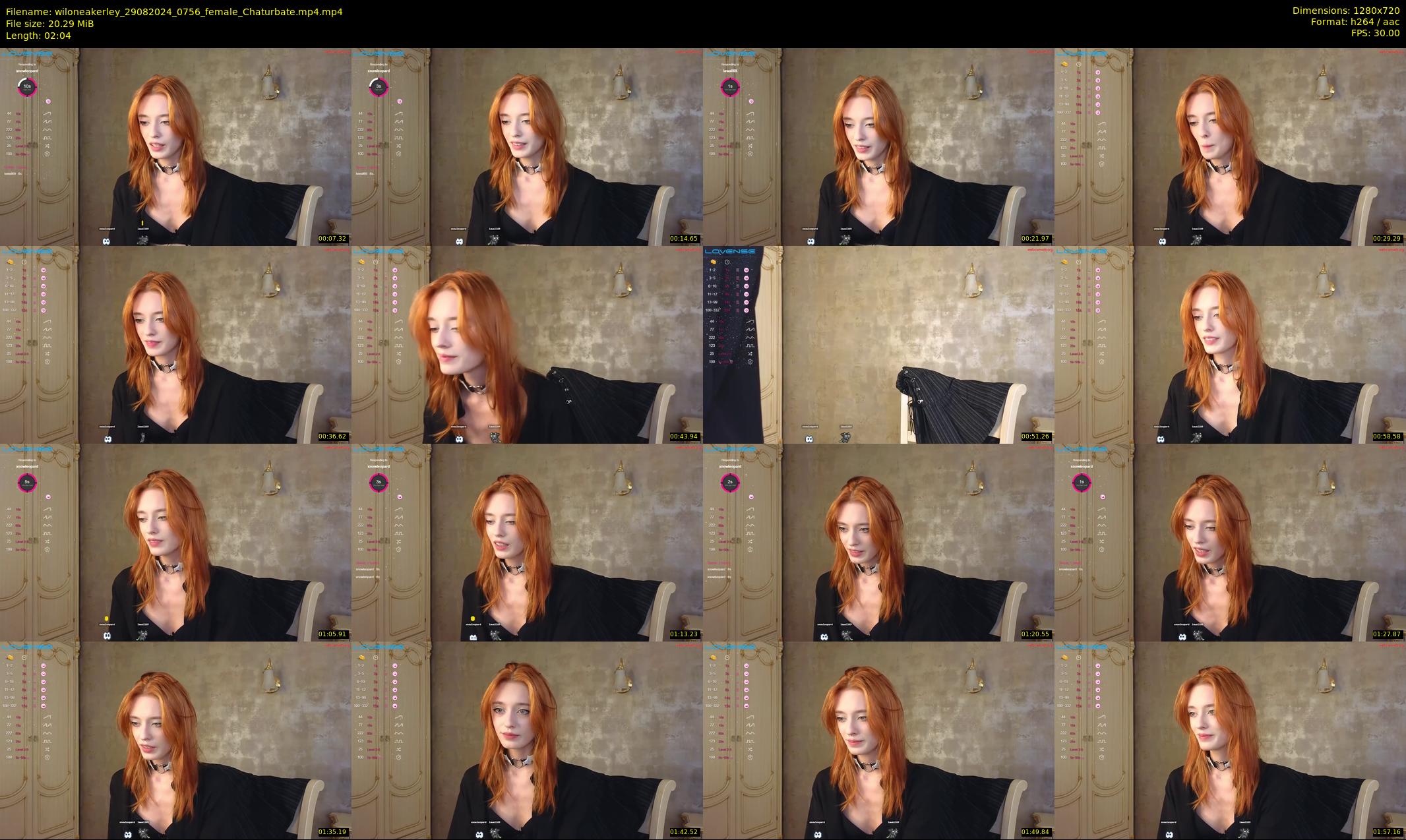 wiloneakerley — 3 minute Chaturbate female cam show recording, 720p, Aug 29, 2024