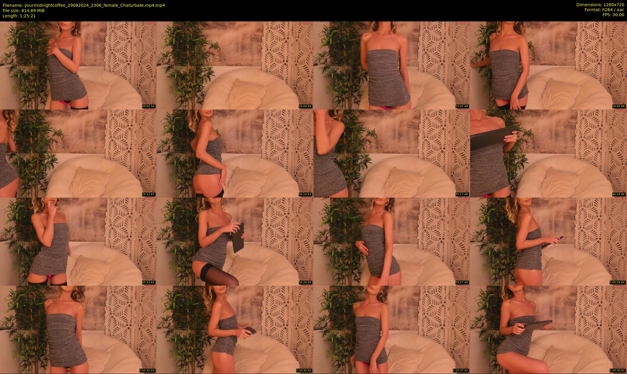 yourmidnightcoffee — 86 minute Chaturbate female cam show recording, 720p, Aug 29, 2024