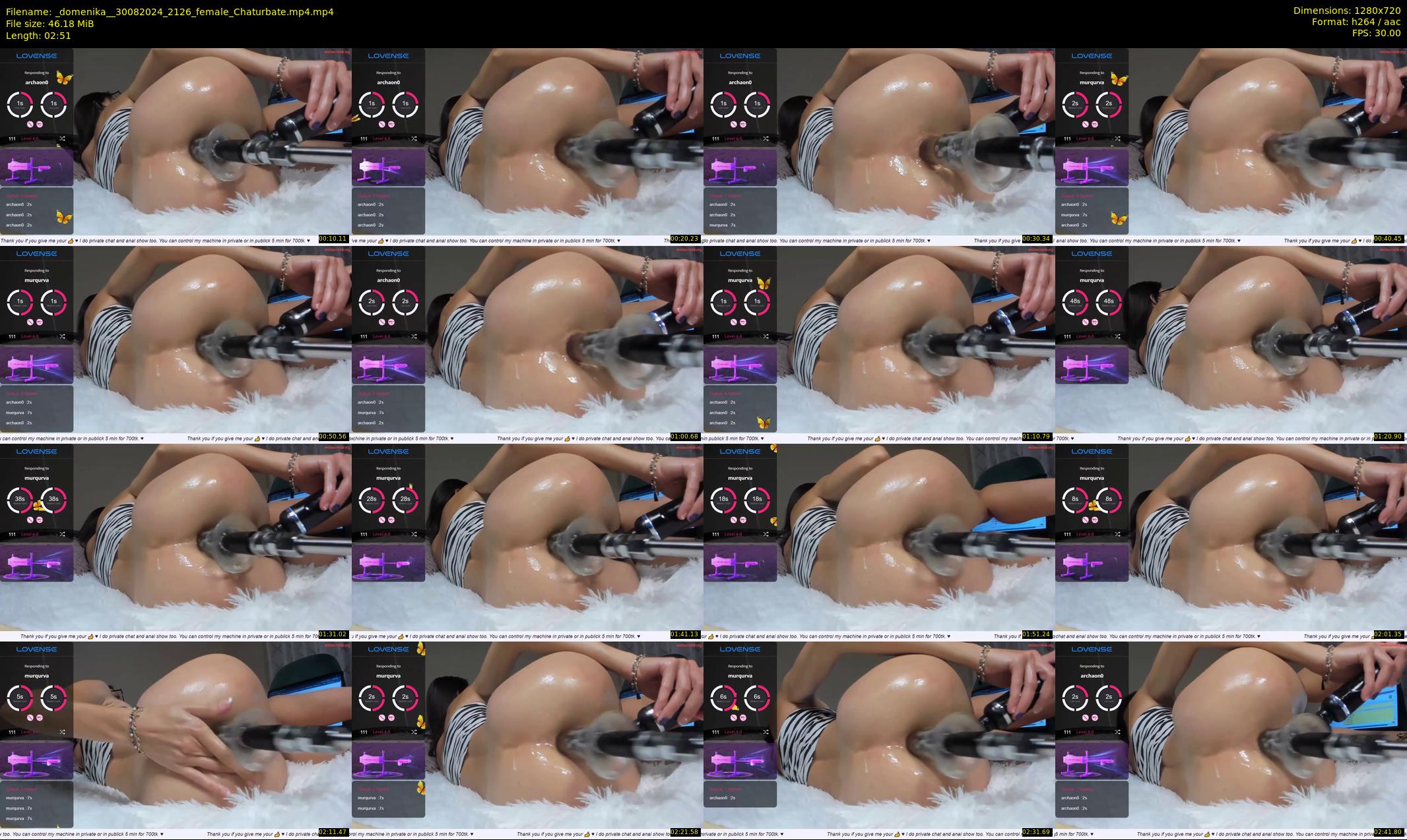 _domenika_ — 3 minute Chaturbate couple cam show recording, 720p, Aug 30, 2024
