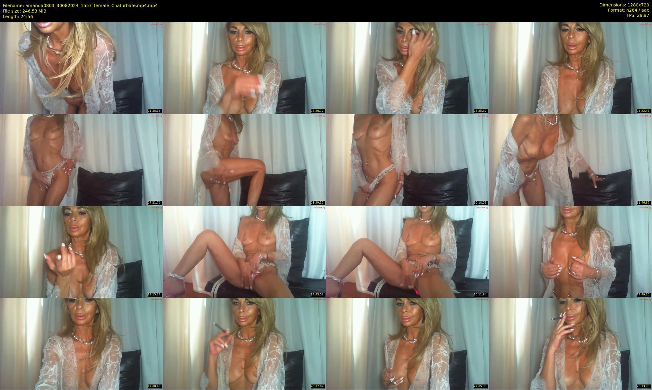 amanda0803 — 25 minute Chaturbate female cam show recording, 720p, Aug 30, 2024