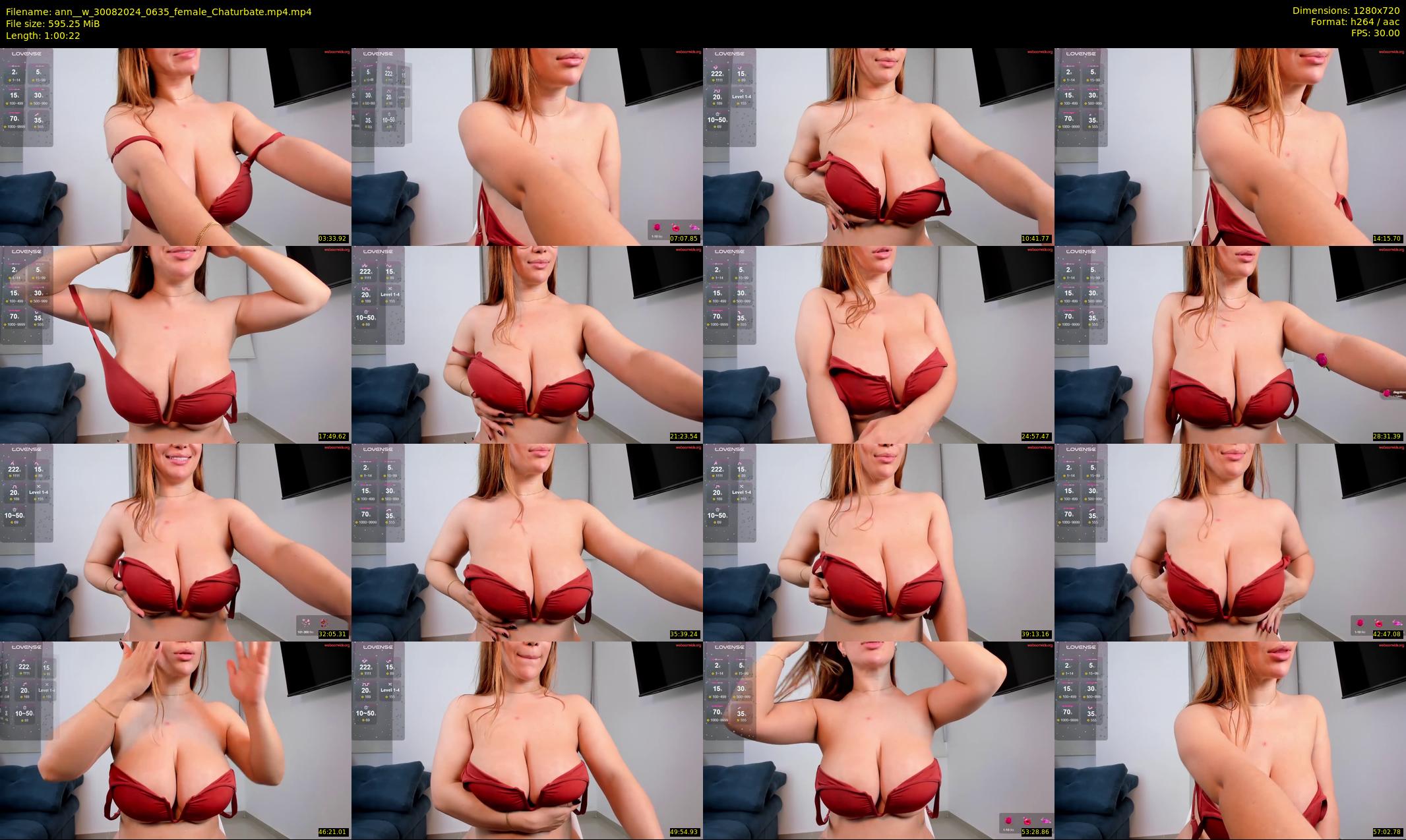 ann__w — 61 minute Chaturbate female cam show recording, 720p, Aug 30, 2024