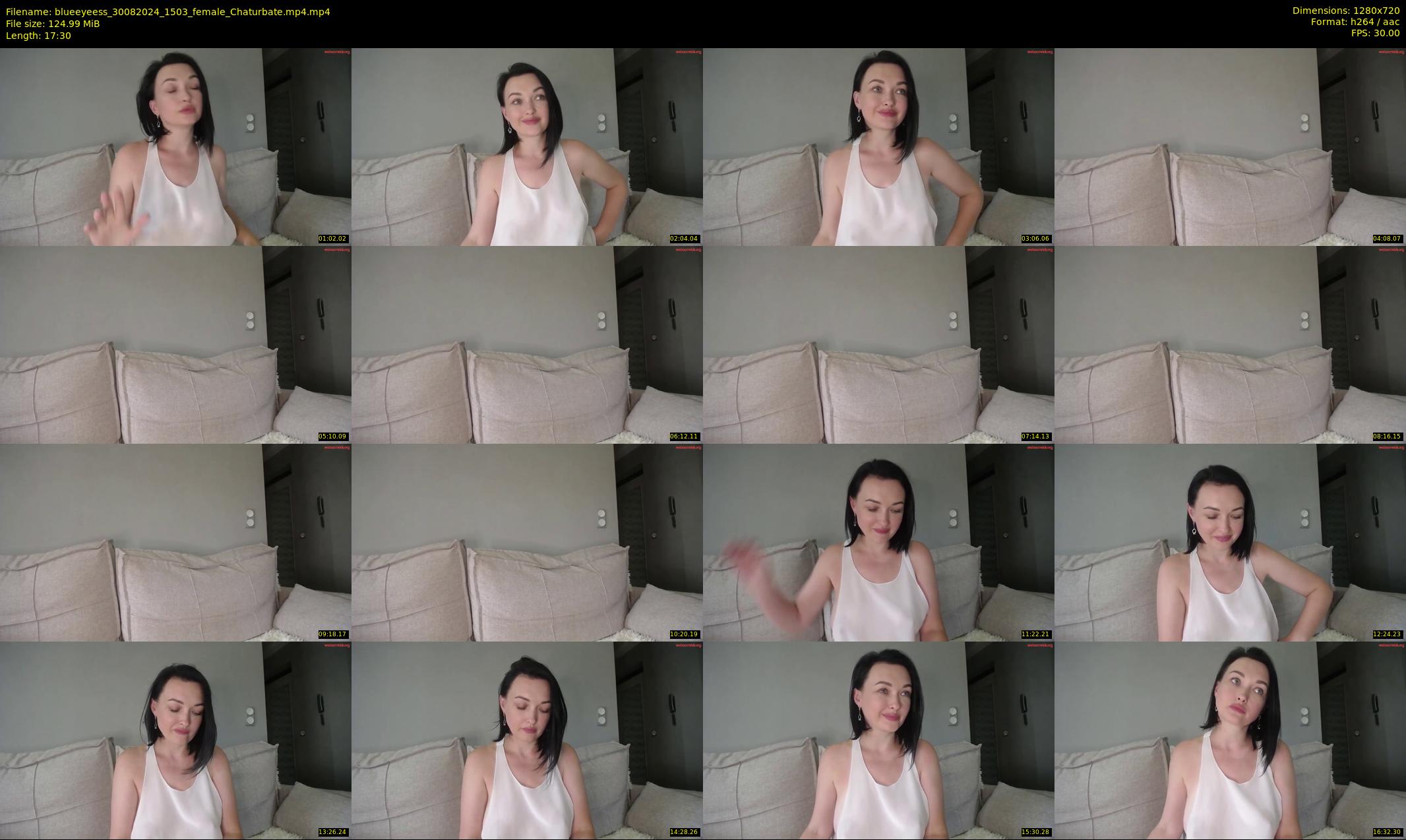 blueeyeess — 18 minute Chaturbate female cam show recording, 720p, Aug 30, 2024
