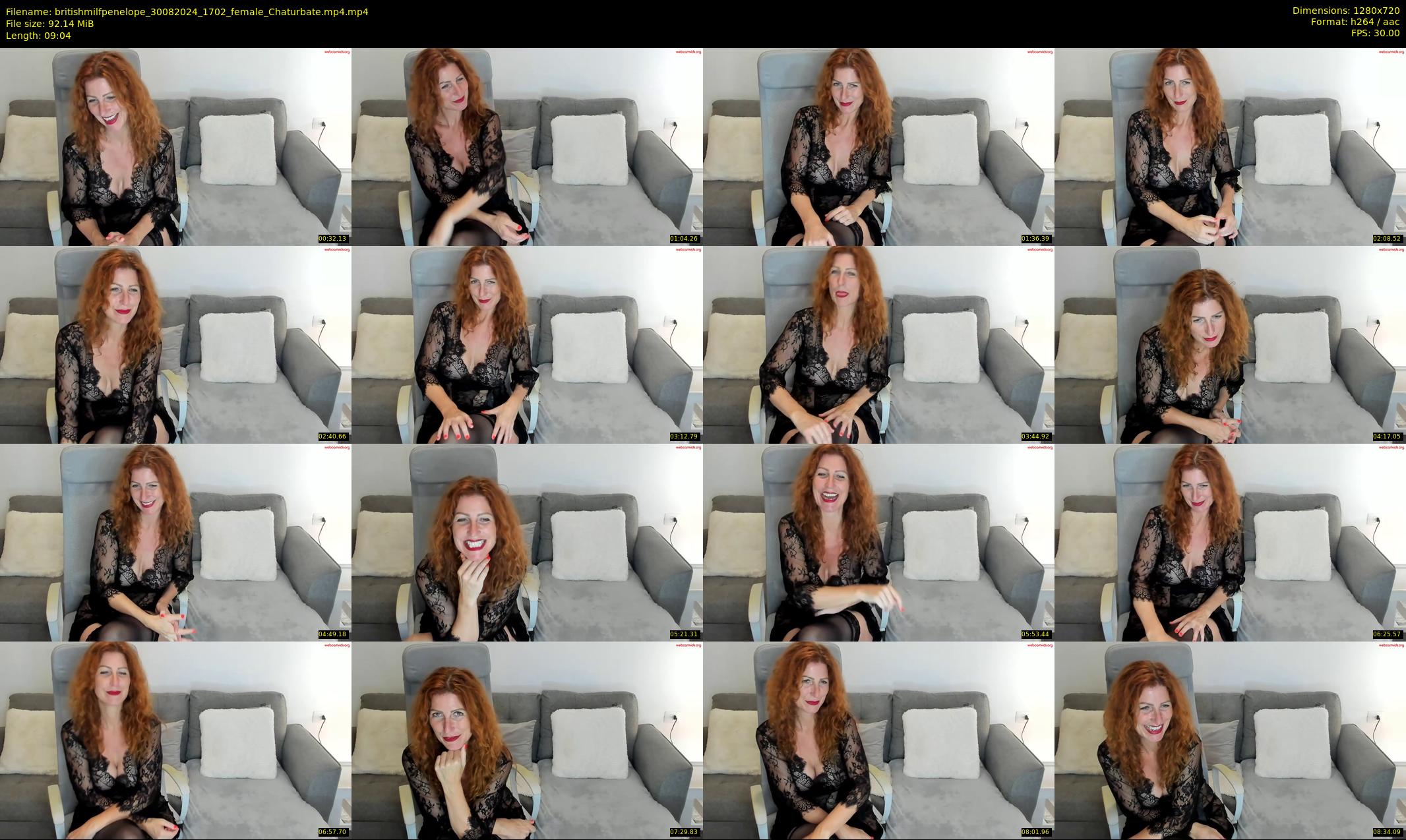 britishmilfpenelope — 10 minute Chaturbate female cam show recording, 720p, Aug 30, 2024