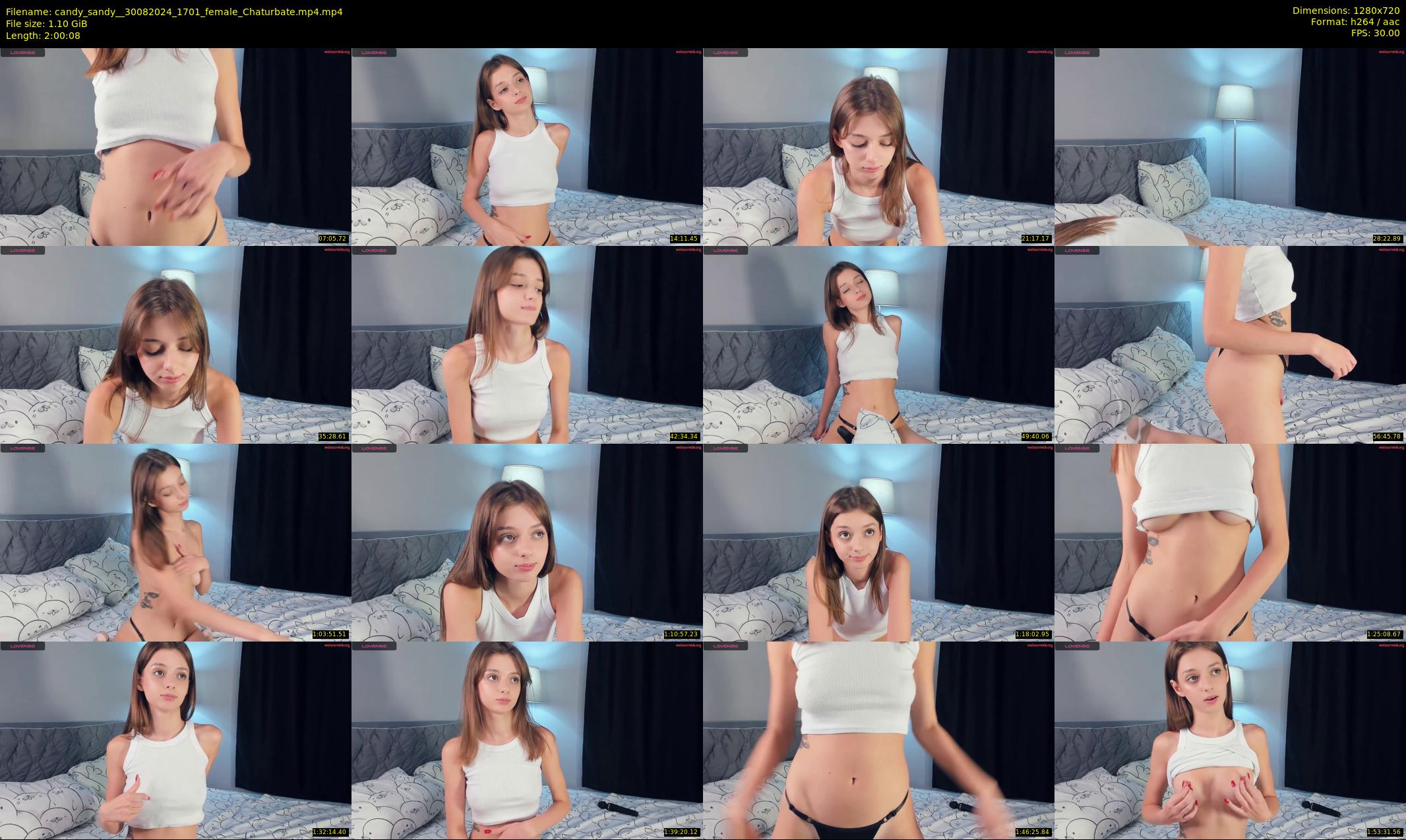 candy_sandy_ — 121 minute Chaturbate female cam show recording, 720p, Aug 30, 2024
