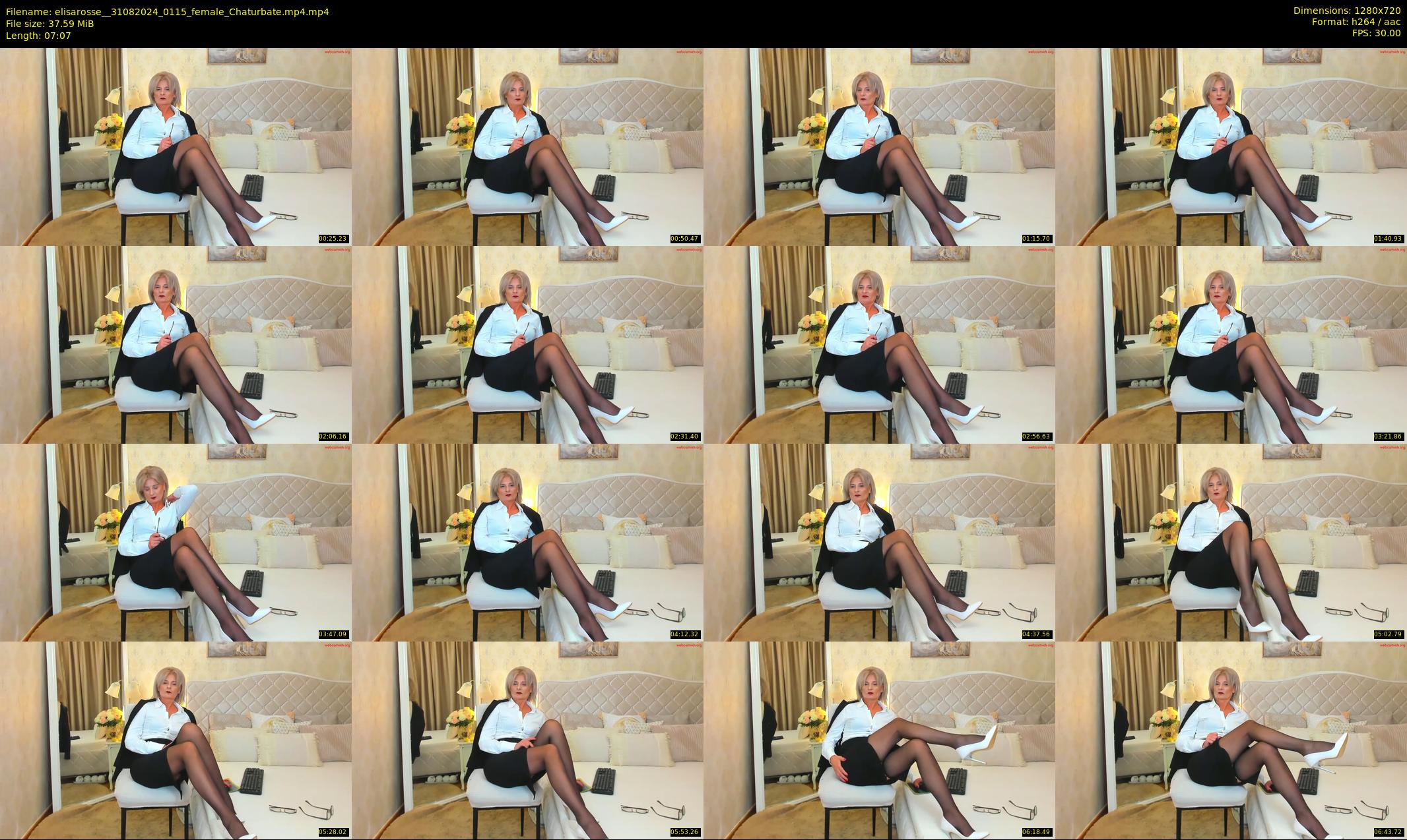 elisarosse_ — 8 minute Chaturbate female cam show recording, 720p, Aug 31, 2024