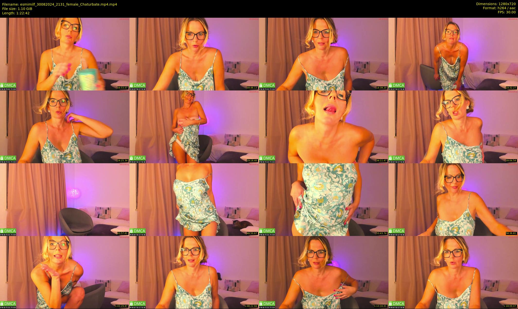 esmimilf — 83 minute Chaturbate female cam show recording, 720p, Aug 30, 2024