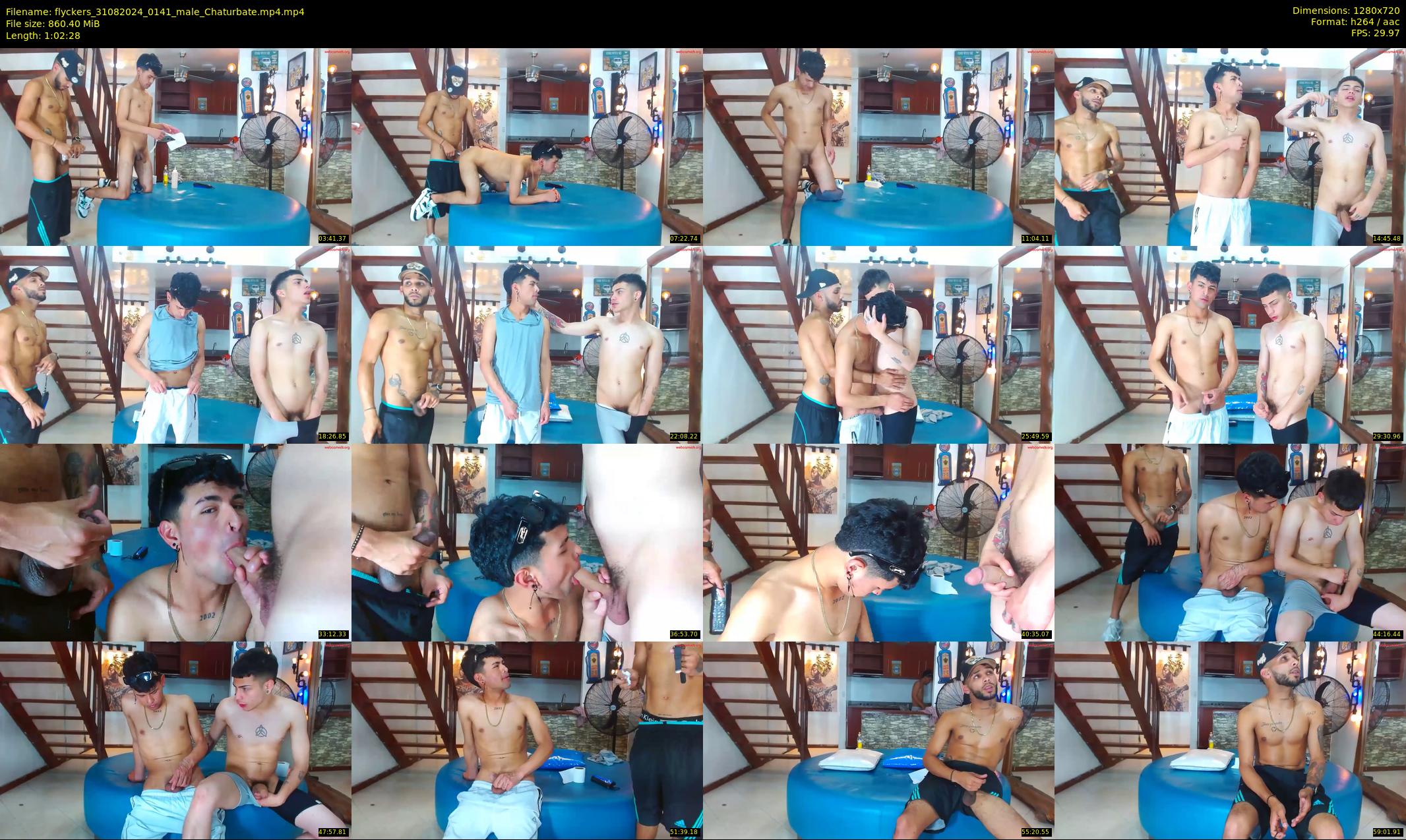 flyckers — 63 minute Chaturbate male cam show recording, 720p, Aug 31, 2024