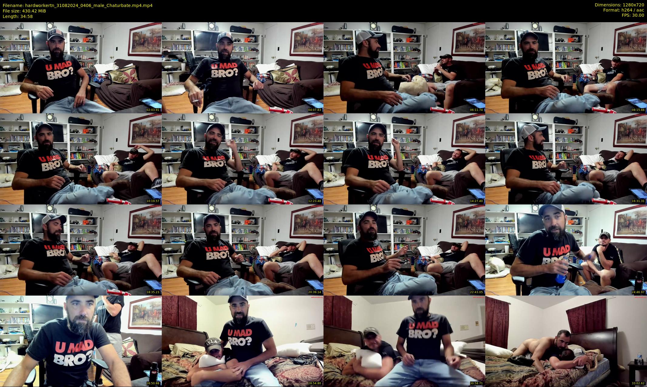 hardworkertn — 35 minute Chaturbate male cam show recording, 720p, Aug 31, 2024