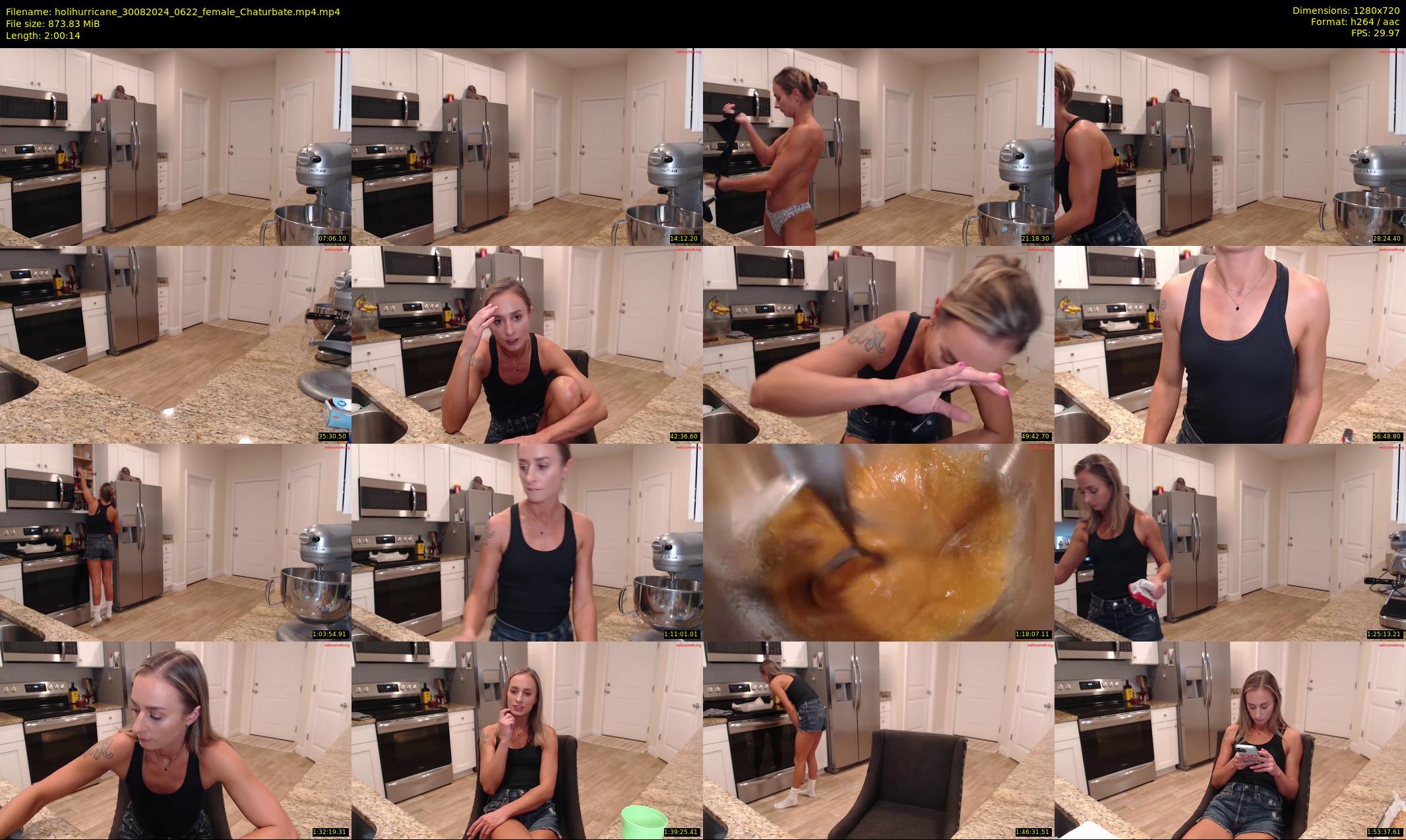 holihurricane — 121 minute Chaturbate female cam show recording, 720p, Aug 30, 2024