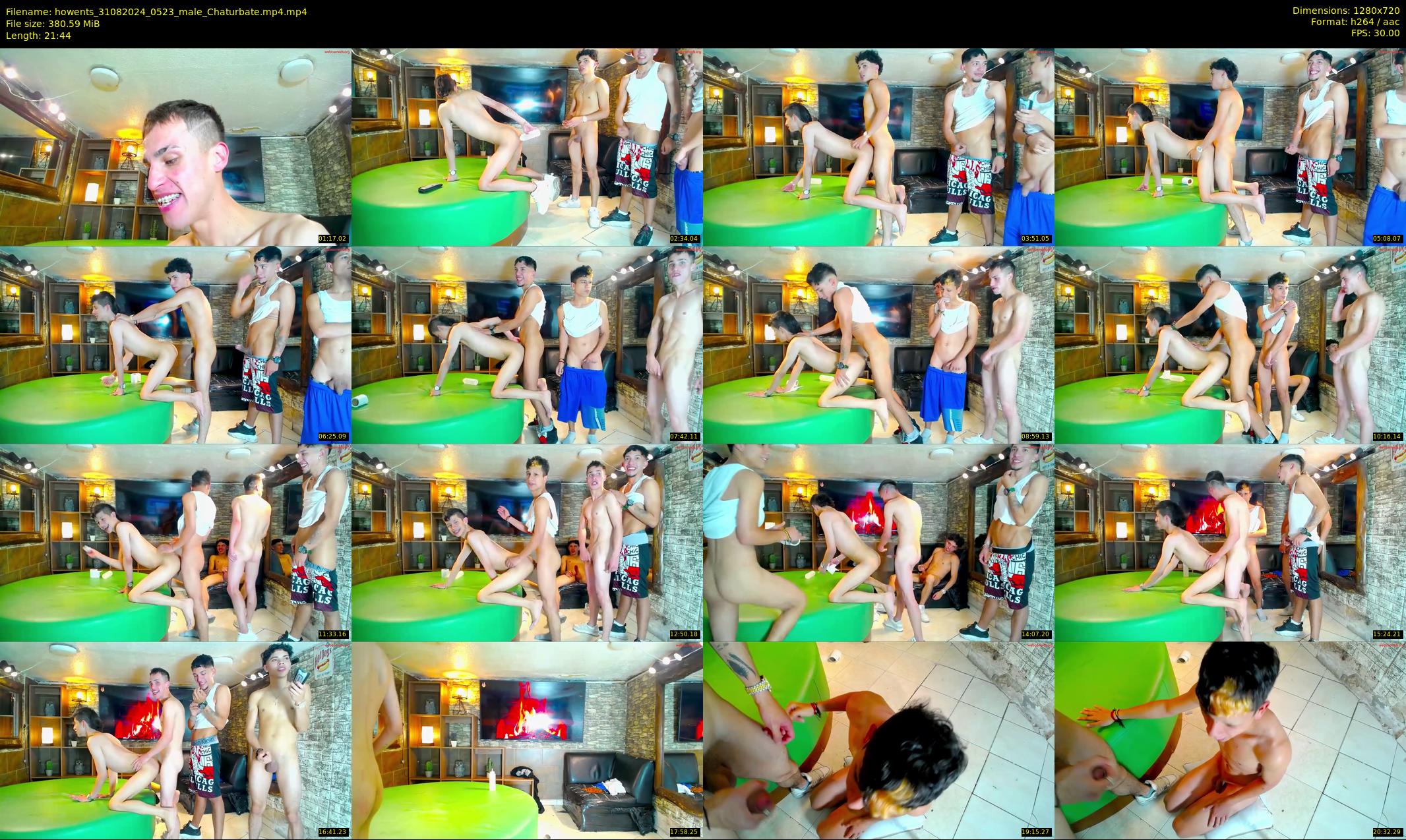 howents — 22 minute Chaturbate male cam show recording, 720p, Aug 31, 2024