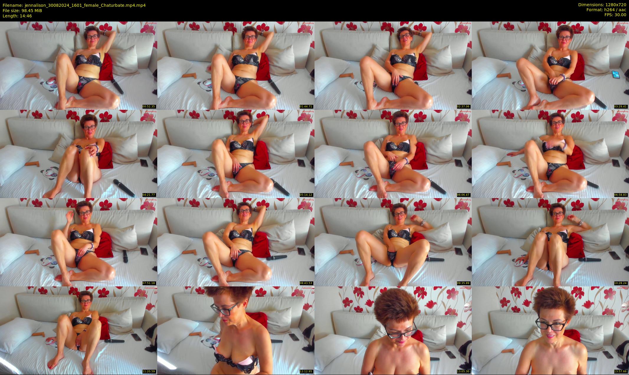 jennalison — 15 minute Chaturbate female cam show recording, 720p, Aug 30, 2024