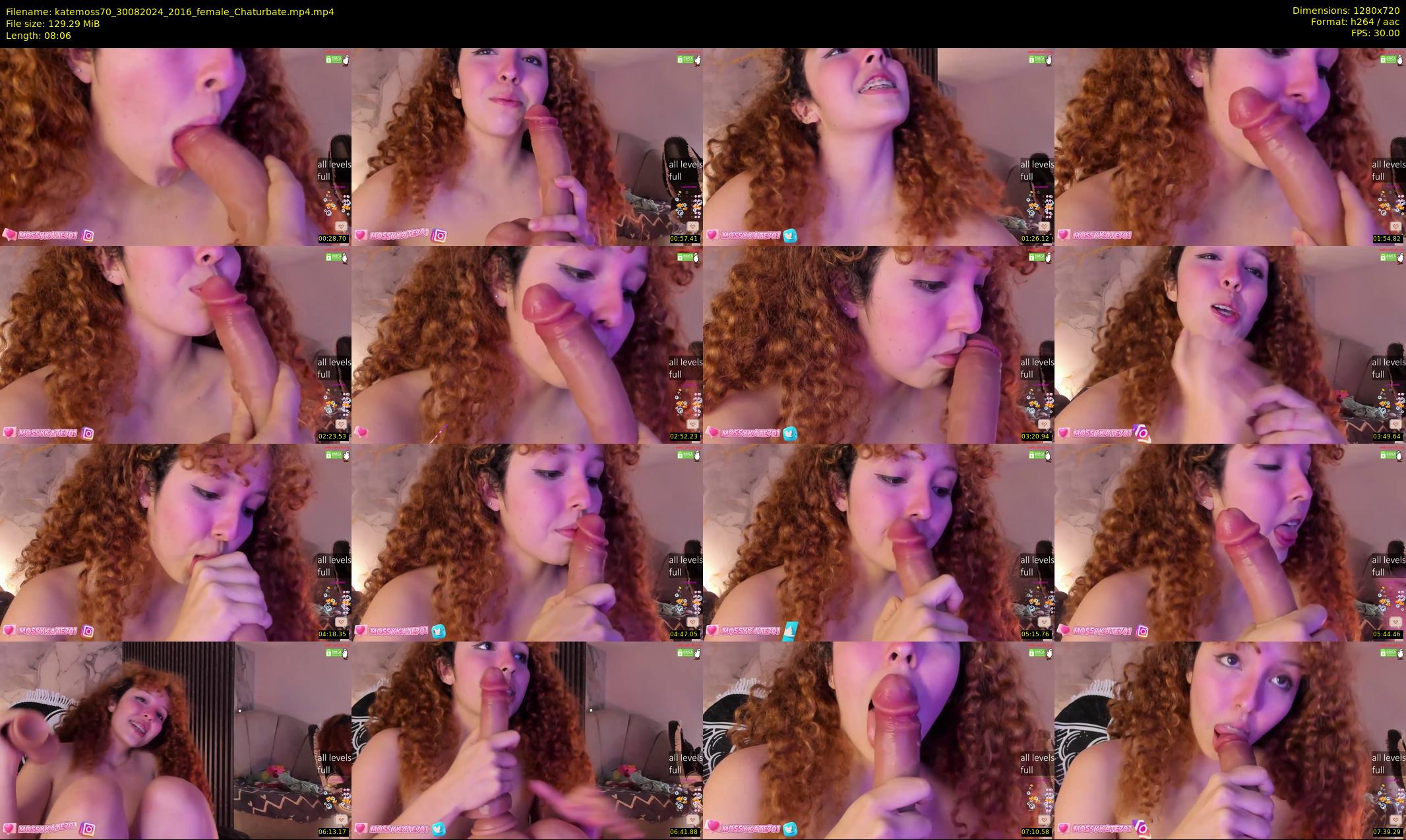 katemoss70 — 9 minute Chaturbate female cam show recording, 720p, Aug 30, 2024