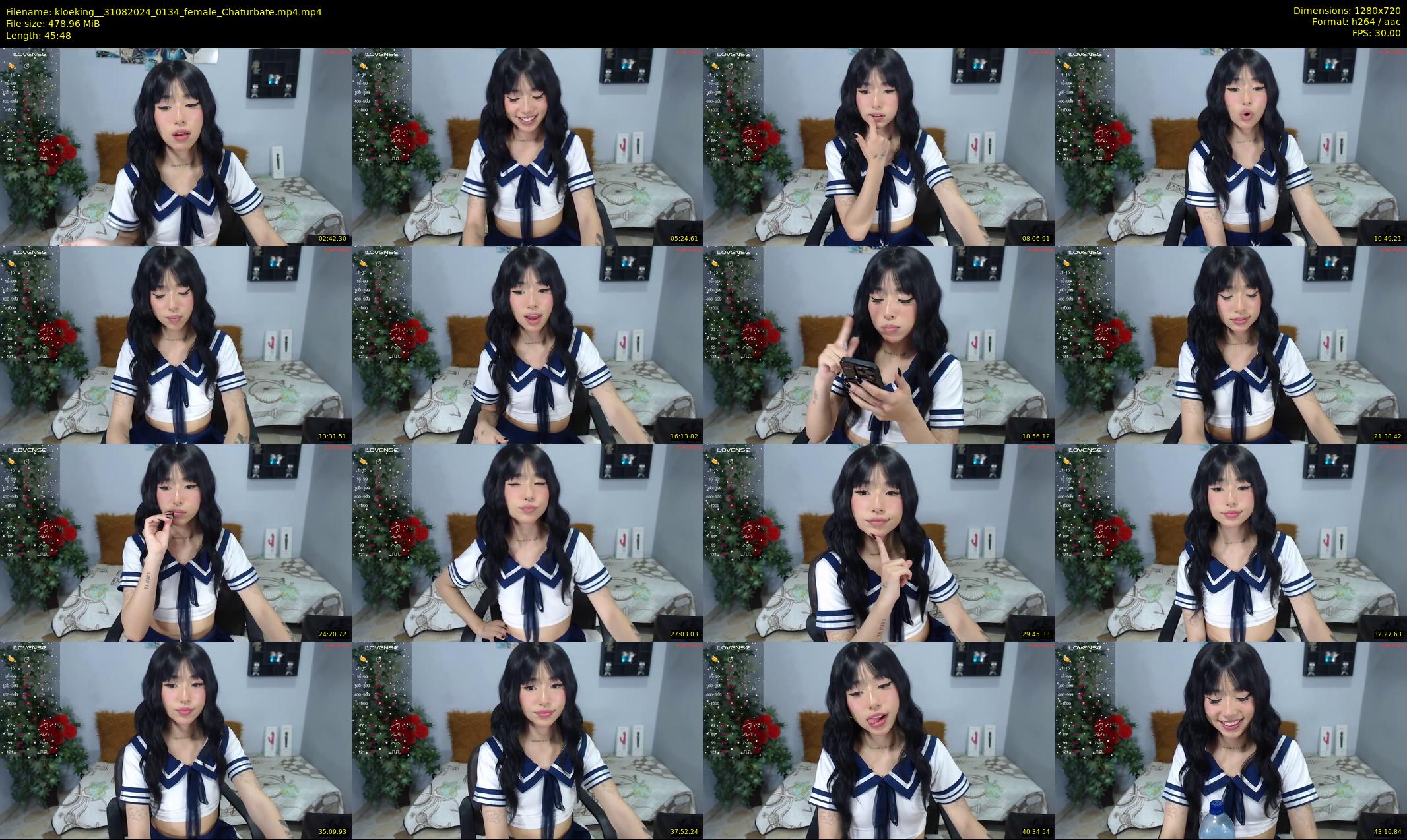 kloeking_ — 46 minute Chaturbate female cam show recording, 720p, Aug 31, 2024
