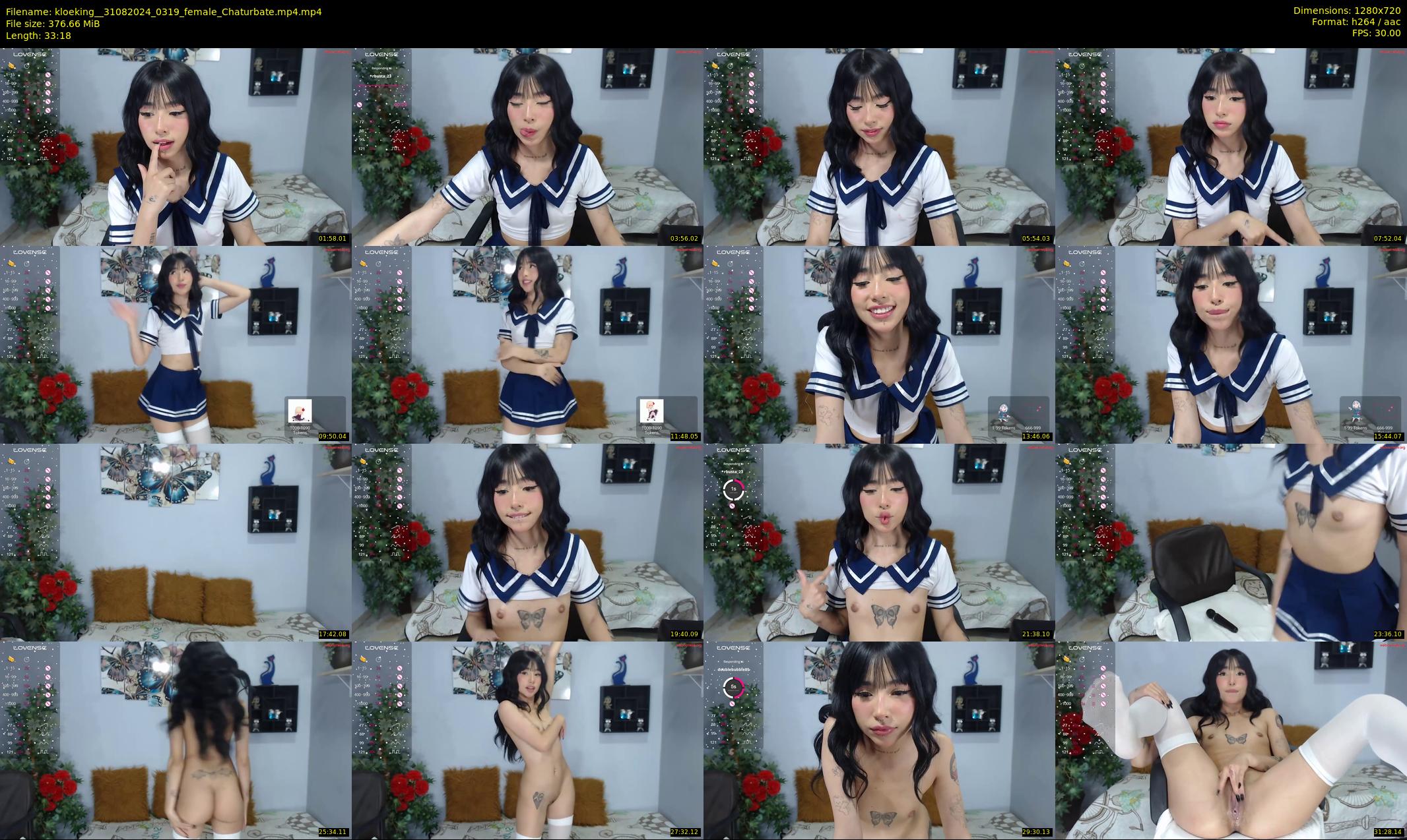 kloeking_ — 34 minute Chaturbate female cam show recording, 720p, Aug 31, 2024