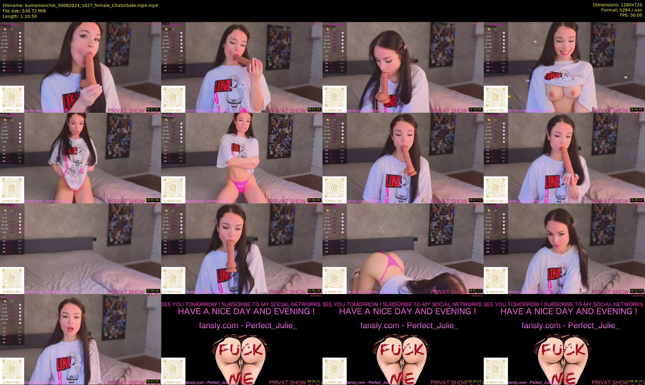 kumamonchik — 71 minute Chaturbate couple cam show recording, 720p, Aug 30, 2024