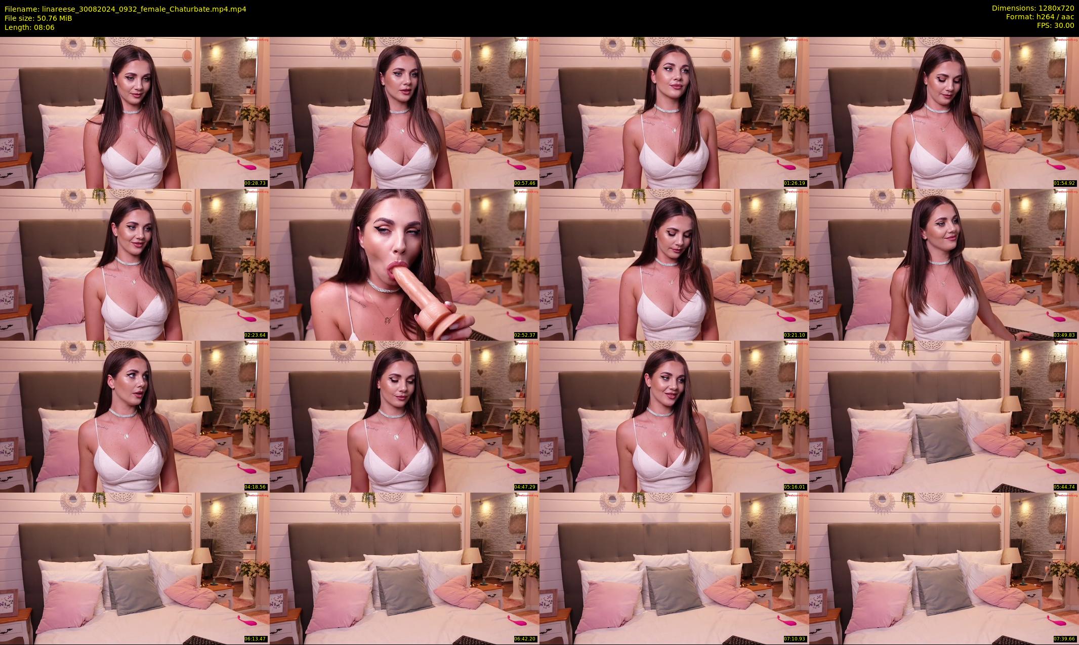 linareese — 9 minute Chaturbate female cam show recording, 720p, Aug 30, 2024