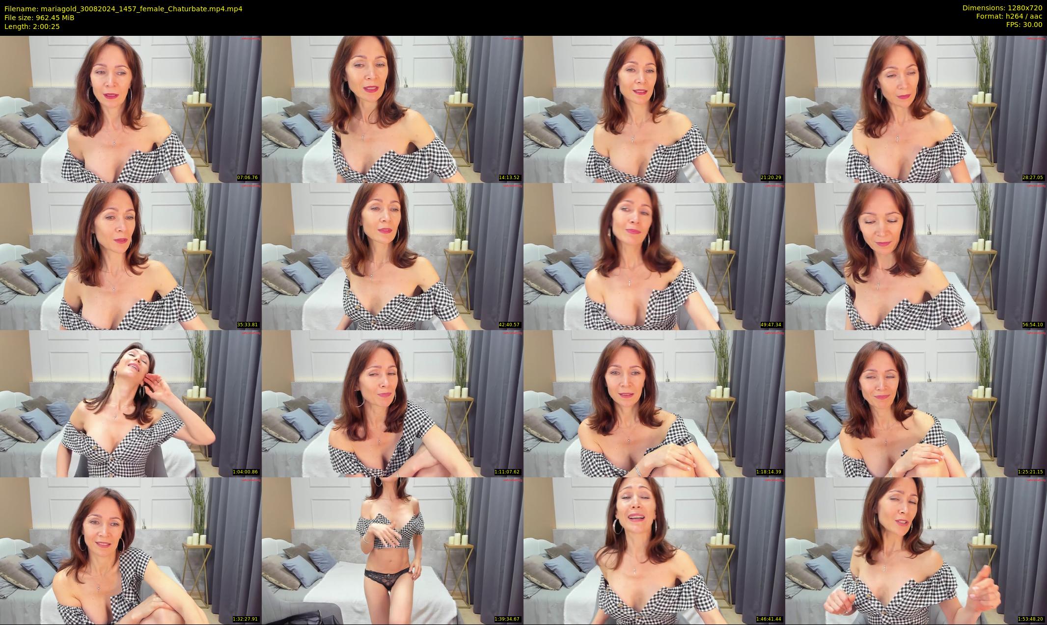 mariagold — 121 minute Chaturbate female cam show recording, 720p, Aug 30, 2024