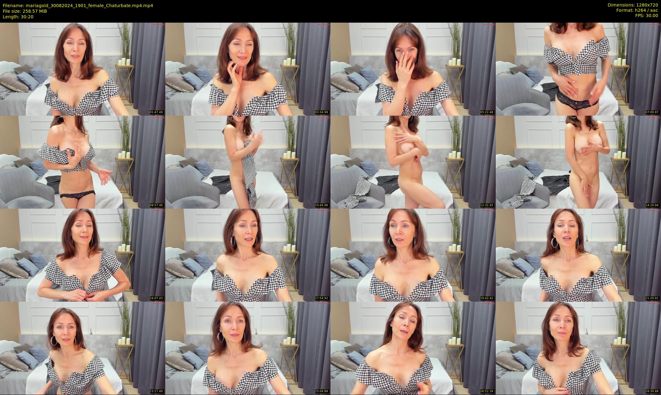 mariagold — 31 minute Chaturbate female cam show recording, 720p, Aug 30, 2024