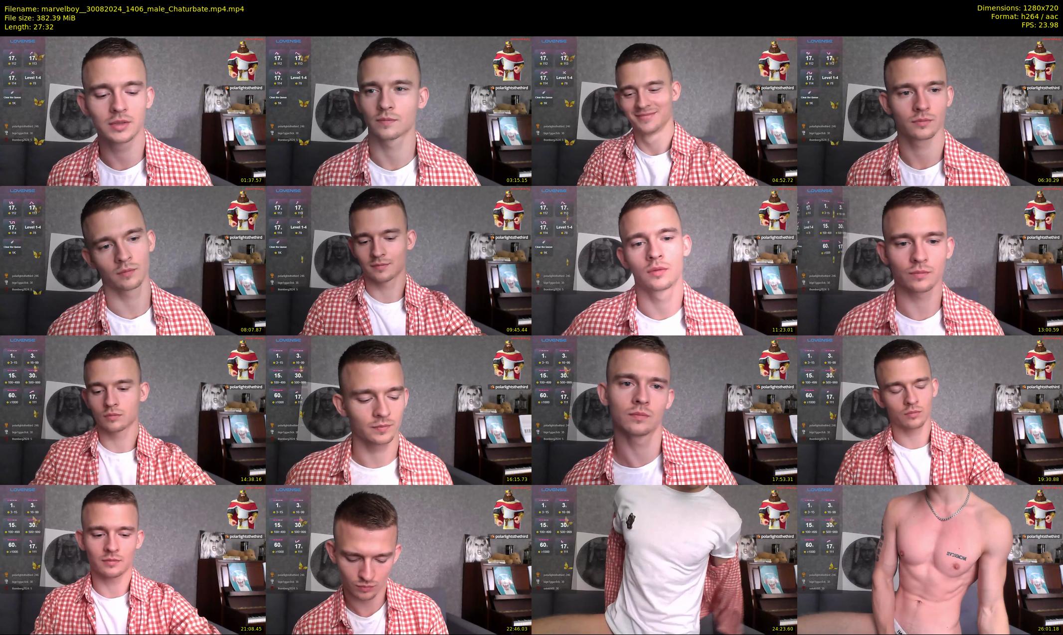marvelboy_ — 28 minute Chaturbate male cam show recording, 720p, Aug 30, 2024
