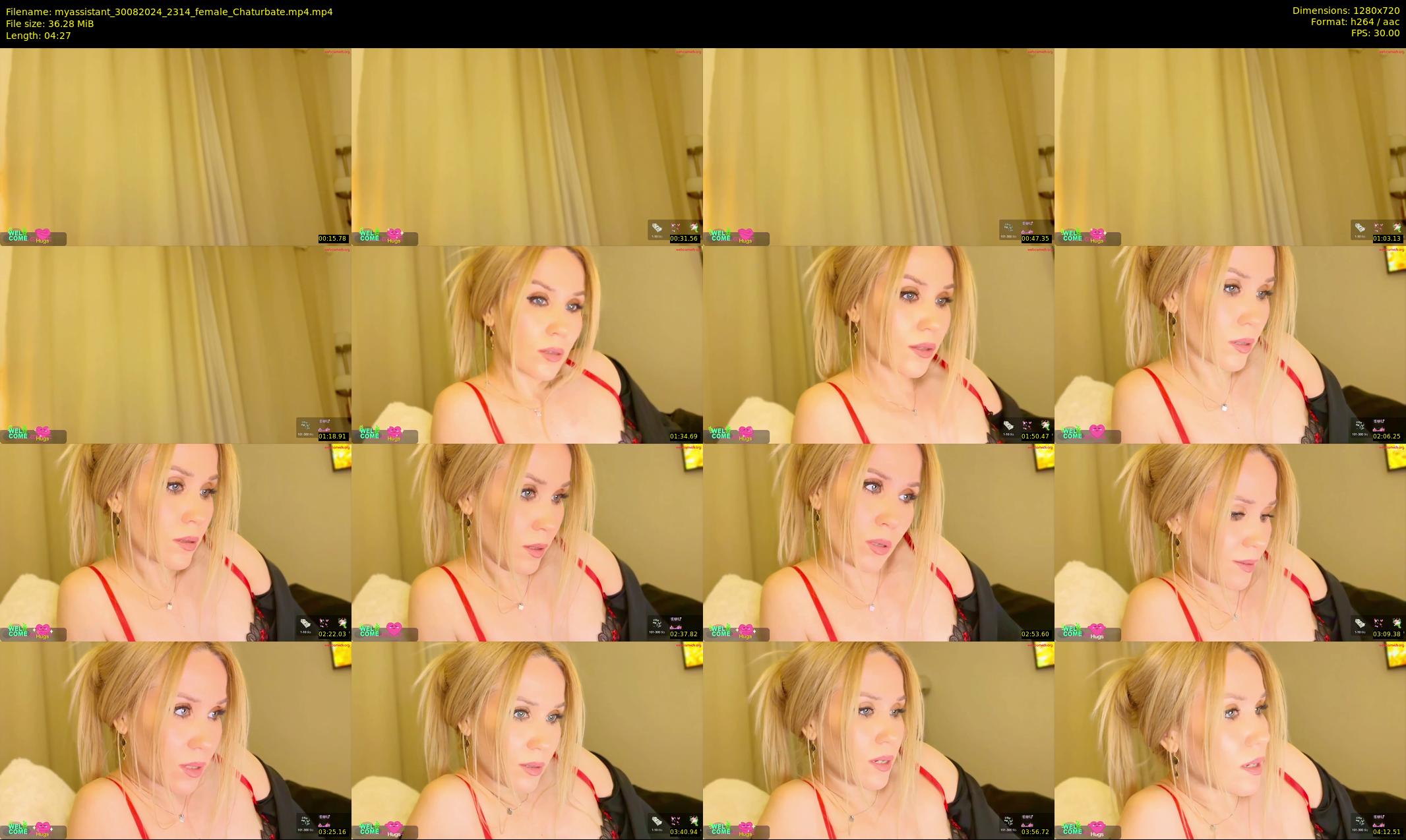 myassistant — 5 minute Chaturbate female cam show recording, 720p, Aug 30, 2024