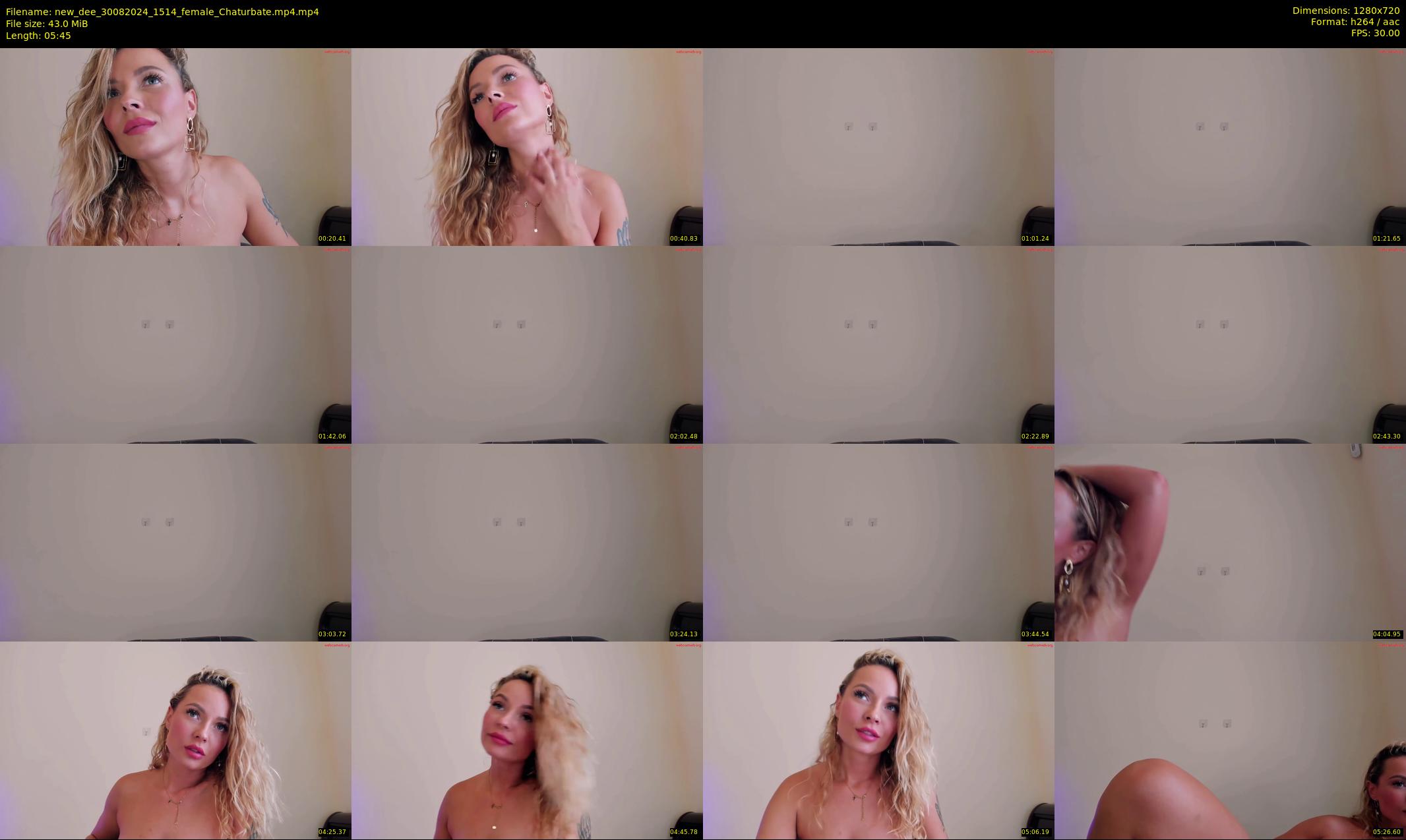 new_dee — 6 minute Chaturbate female cam show recording, 720p, Aug 30, 2024