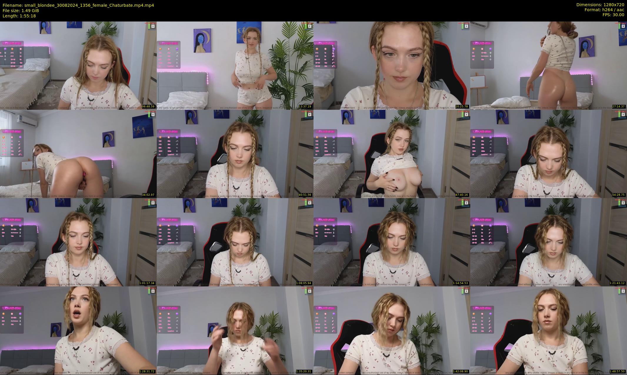 small_blondee — 116 minute Chaturbate female cam show recording, 720p, Aug 30, 2024