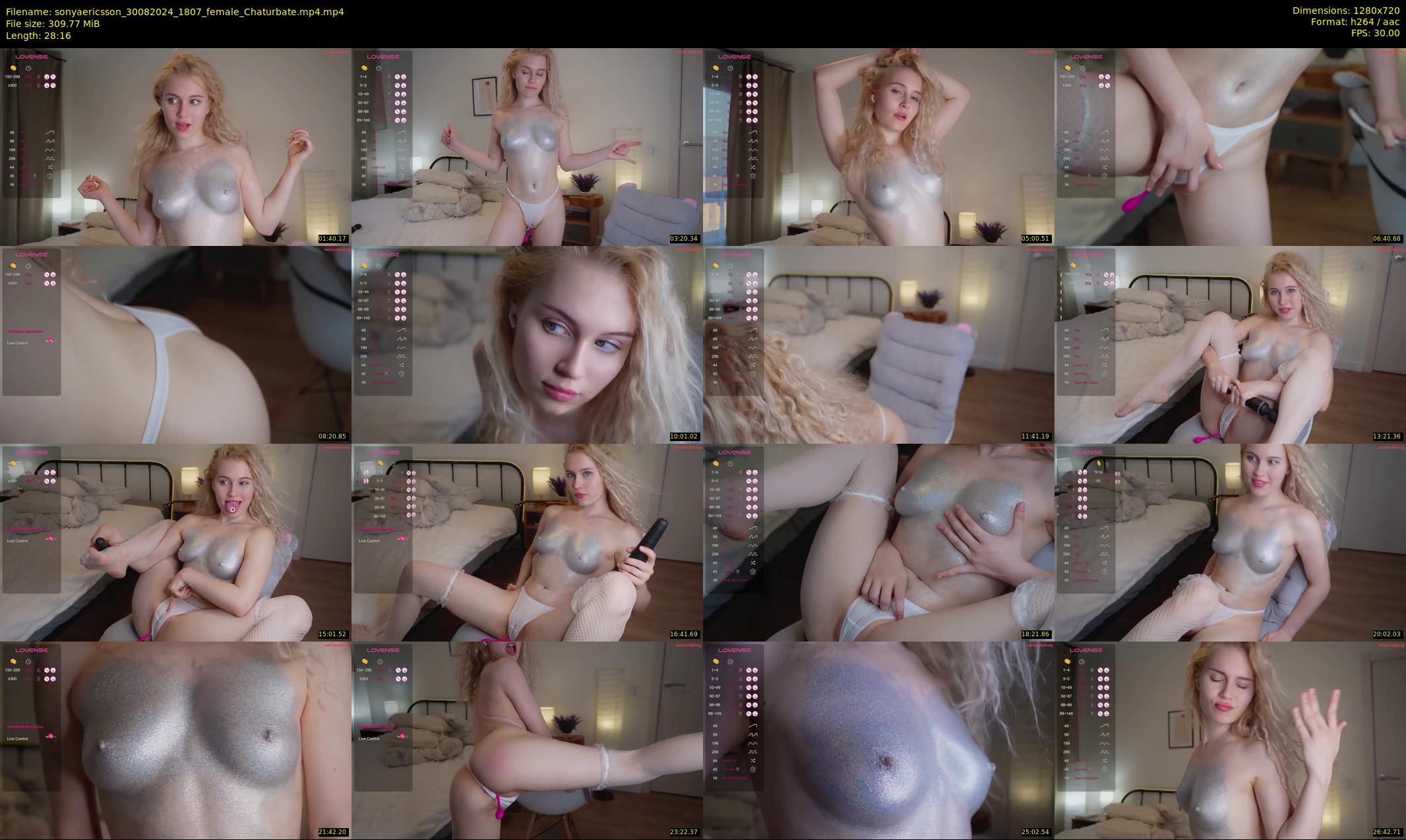 sonyaericsson — 29 minute Chaturbate female cam show recording, 720p, Aug 30, 2024