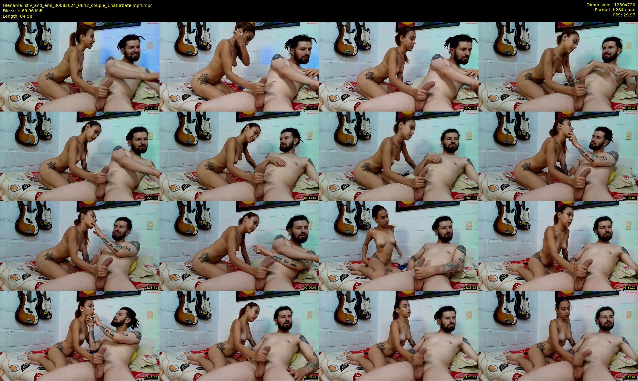 stiv_and_emi — 5 minute Chaturbate couple cam show recording, 720p, Aug 30, 2024