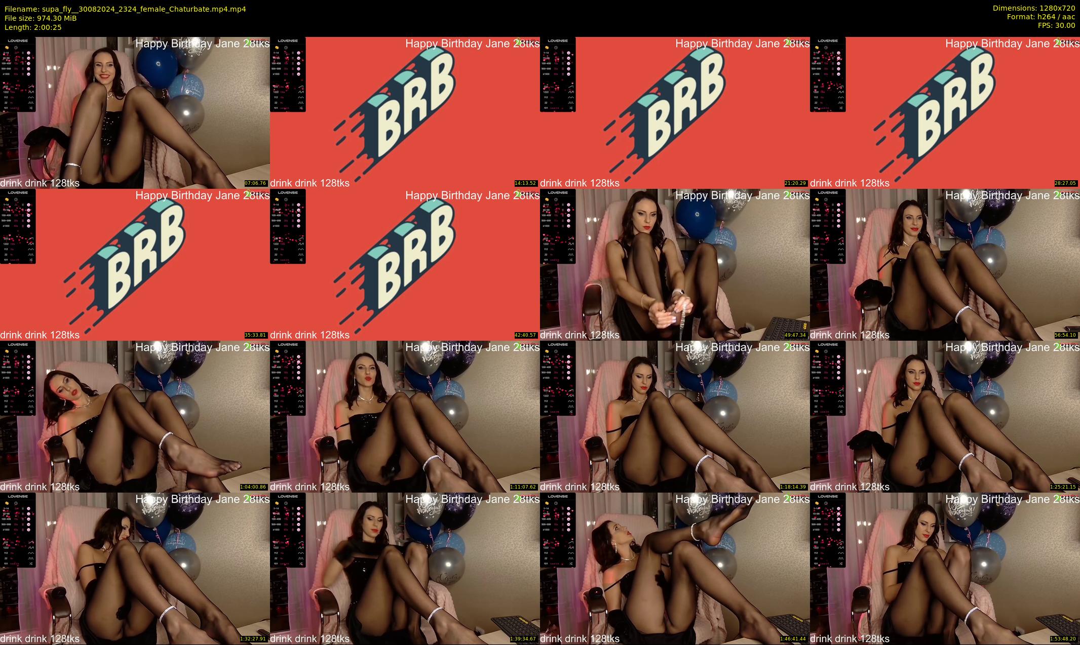 supa_fly_ — 121 minute Chaturbate female cam show recording, 720p, Aug 30, 2024