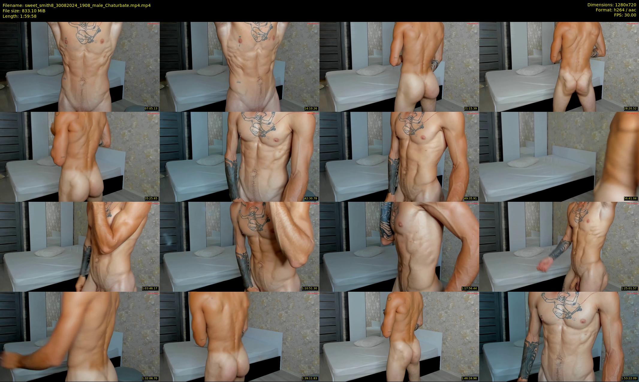 sweet_smith8 — 120 minute Chaturbate male cam show recording, 720p, Aug 30, 2024