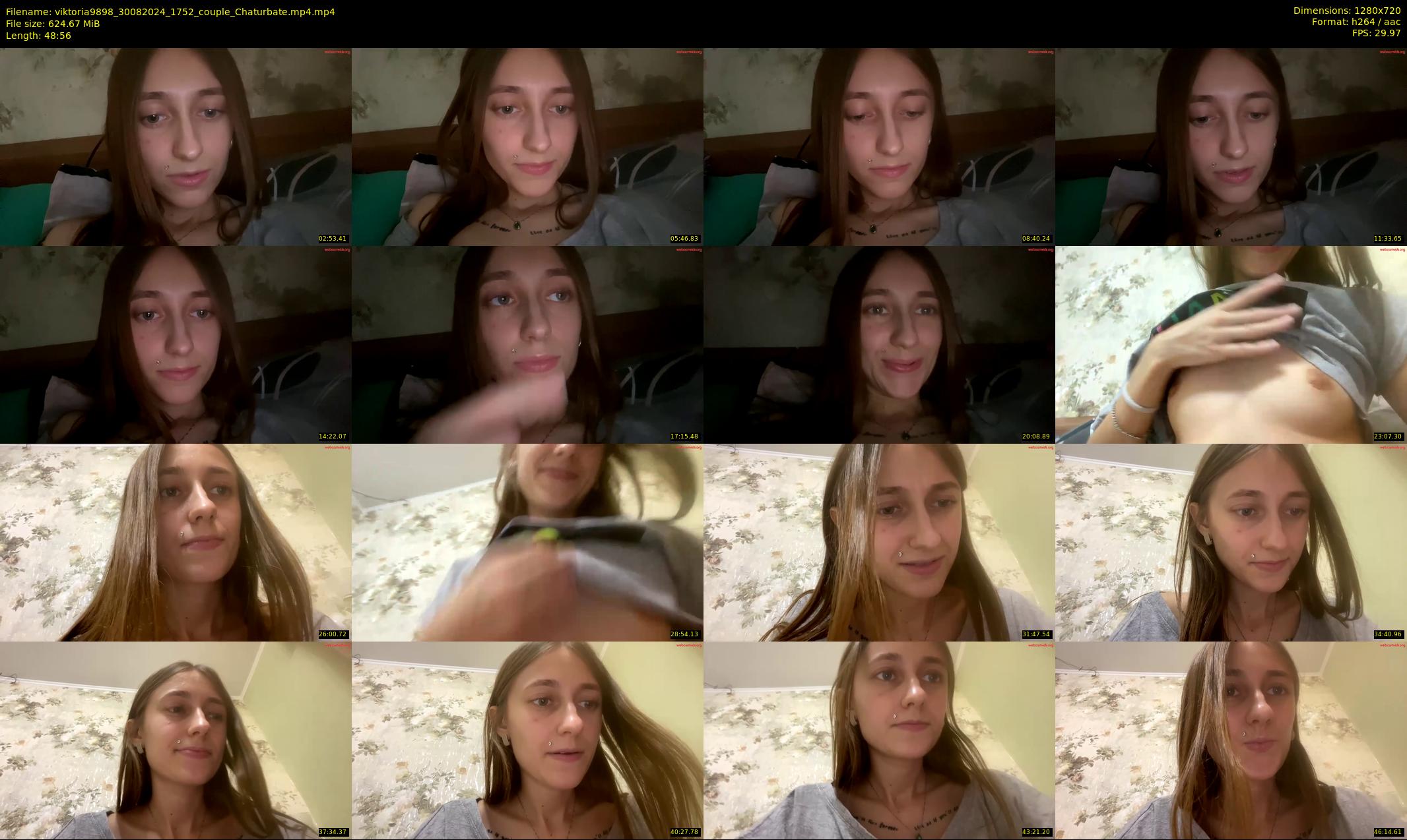 viktoria9898 — 49 minute Chaturbate couple cam show recording, 720p, Aug 30, 2024