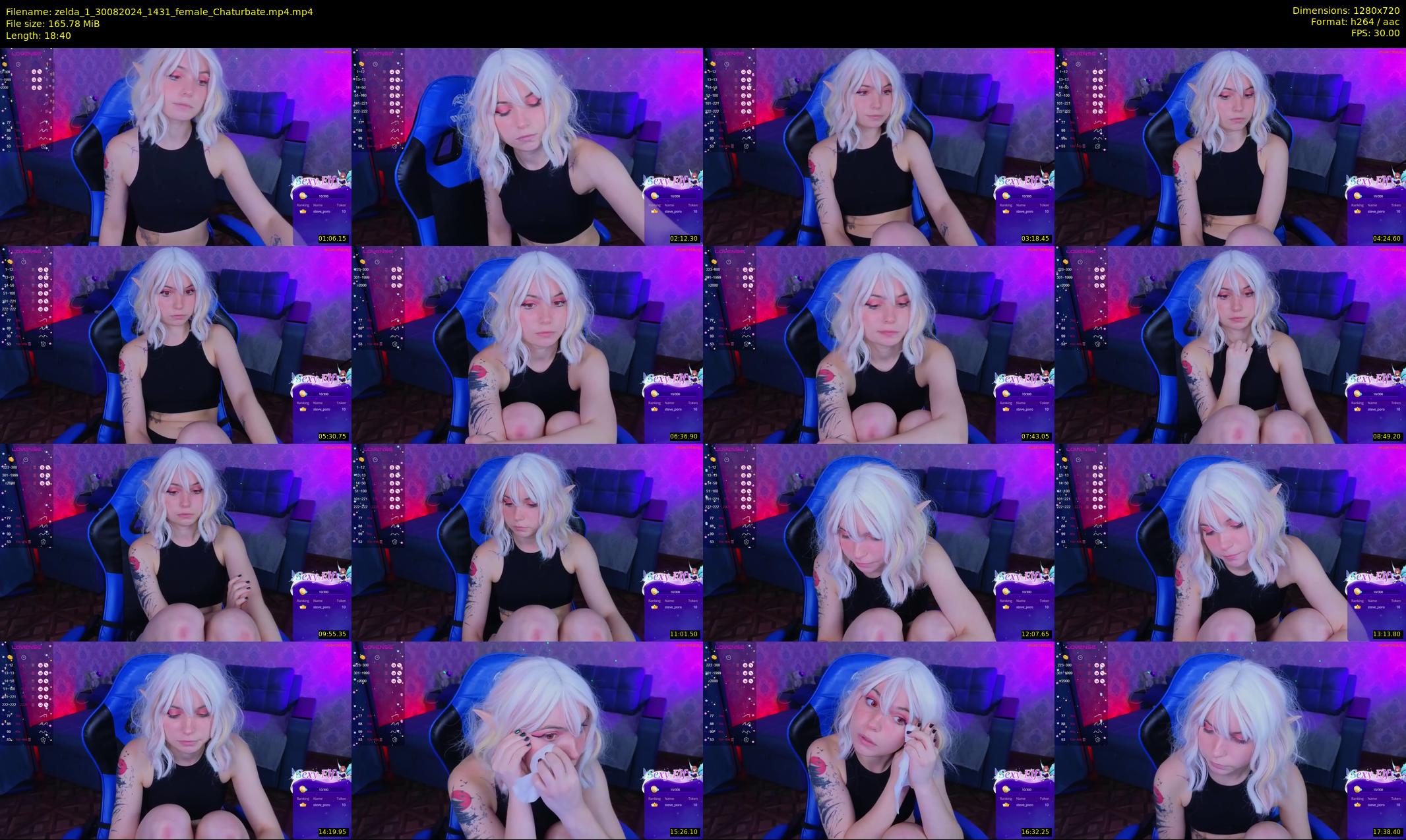 zelda_1 — 19 minute Chaturbate female cam show recording, 720p, Aug 30, 2024