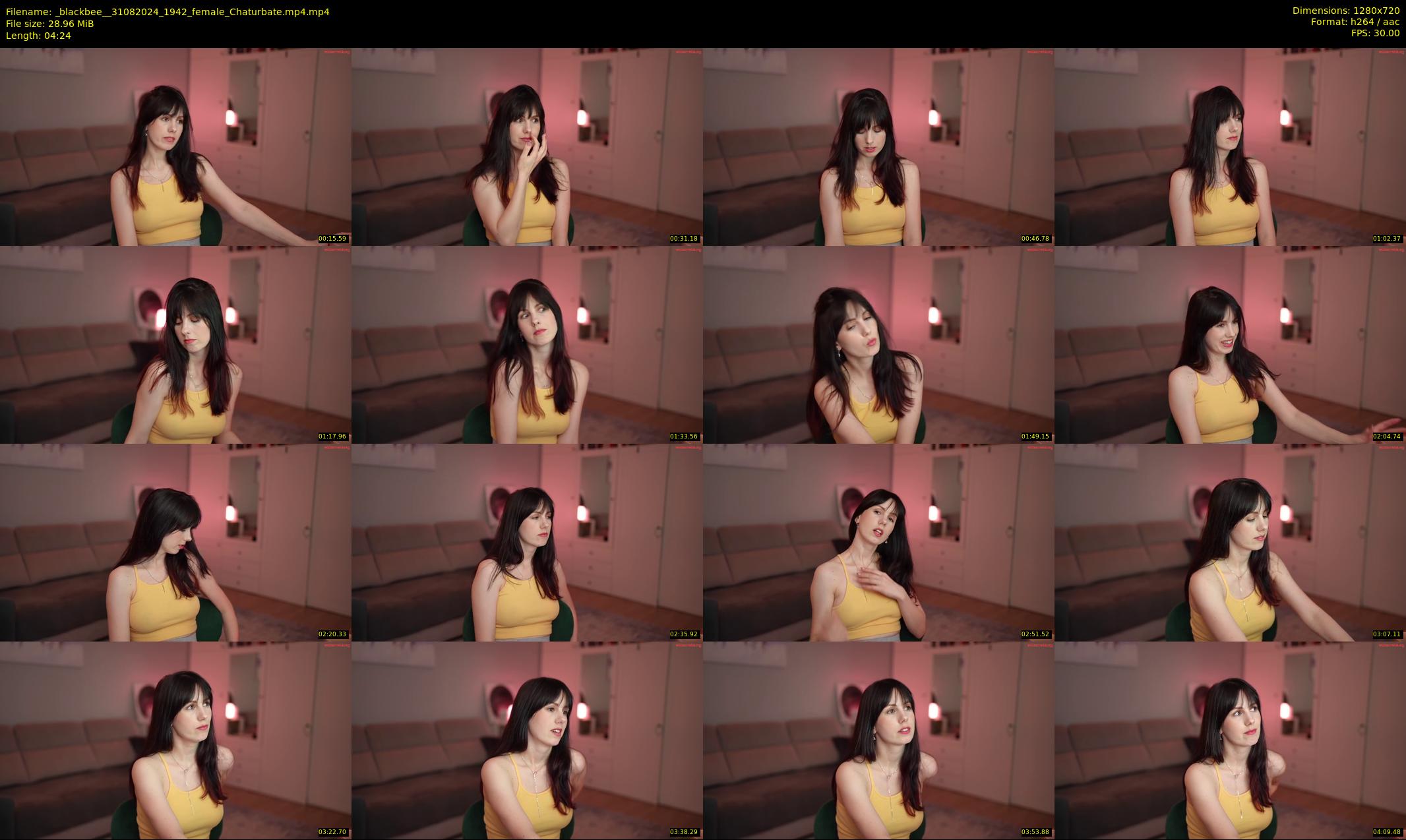 _blackbee_ — 5 minute Chaturbate female cam show recording, 720p, Aug 31, 2024