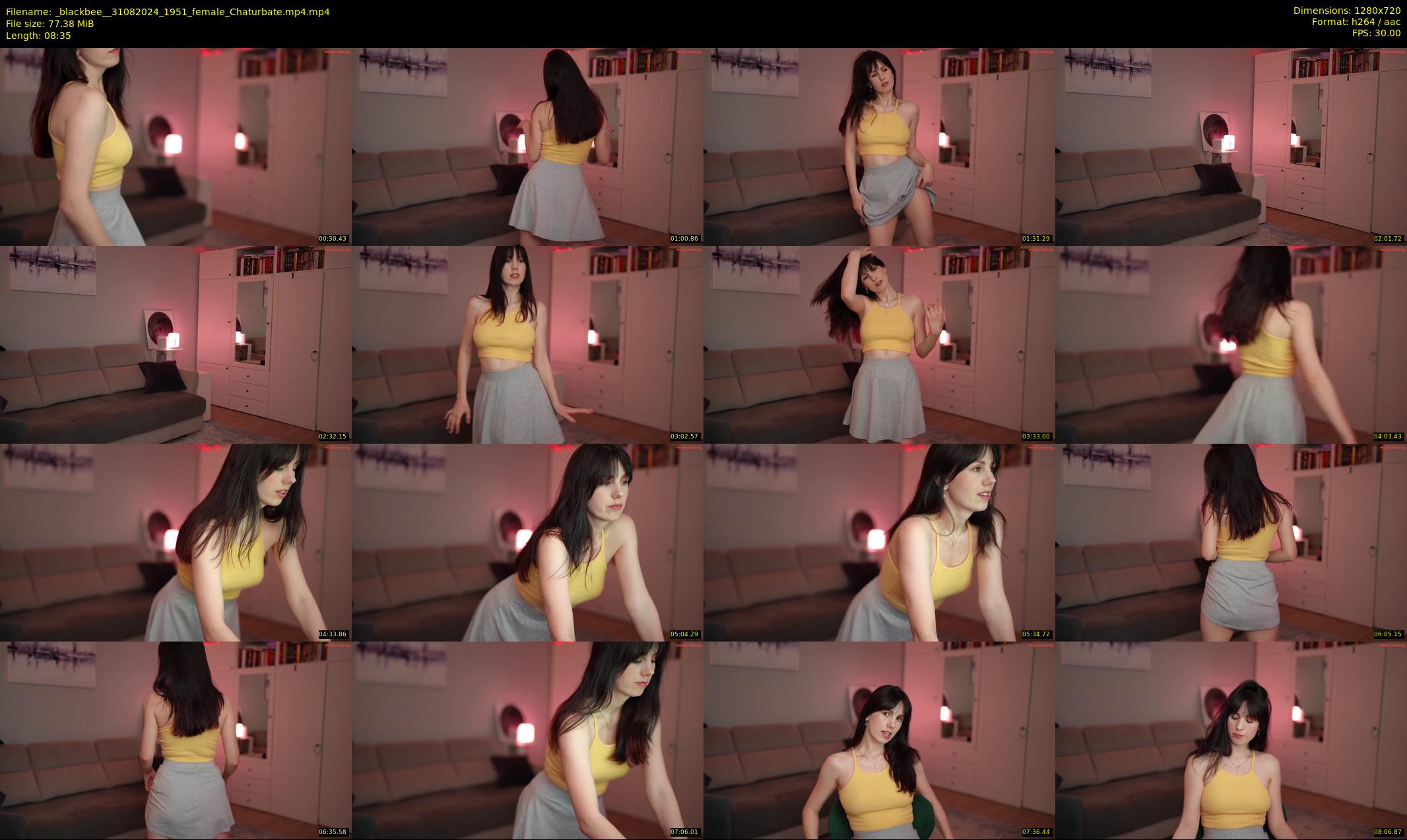 _blackbee_ — 9 minute Chaturbate female cam show recording, 720p, Aug 31, 2024