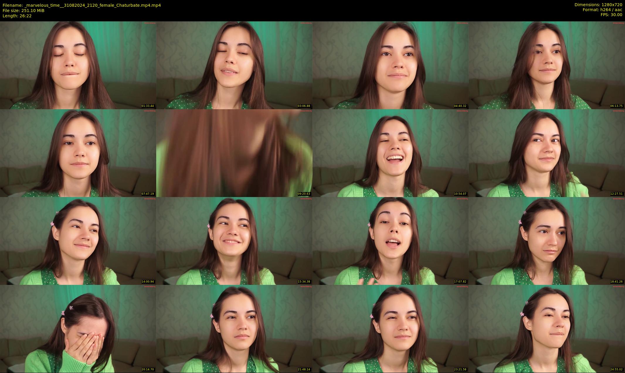 _marvelous_time_ — 27 minute Chaturbate female cam show recording, 720p, Aug 31, 2024