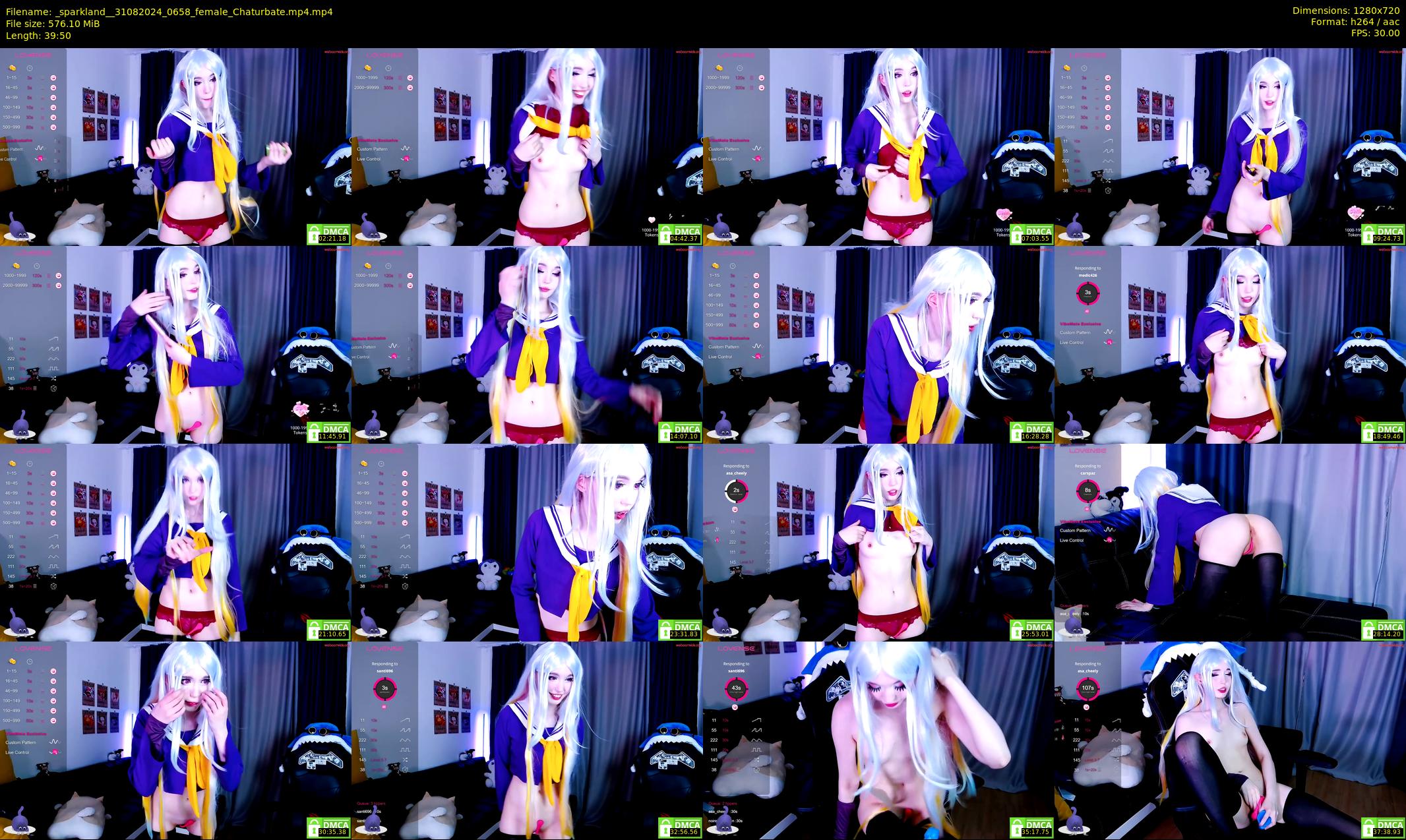 _sparkland_ — 40 minute Chaturbate female cam show recording, 720p, Aug 31, 2024