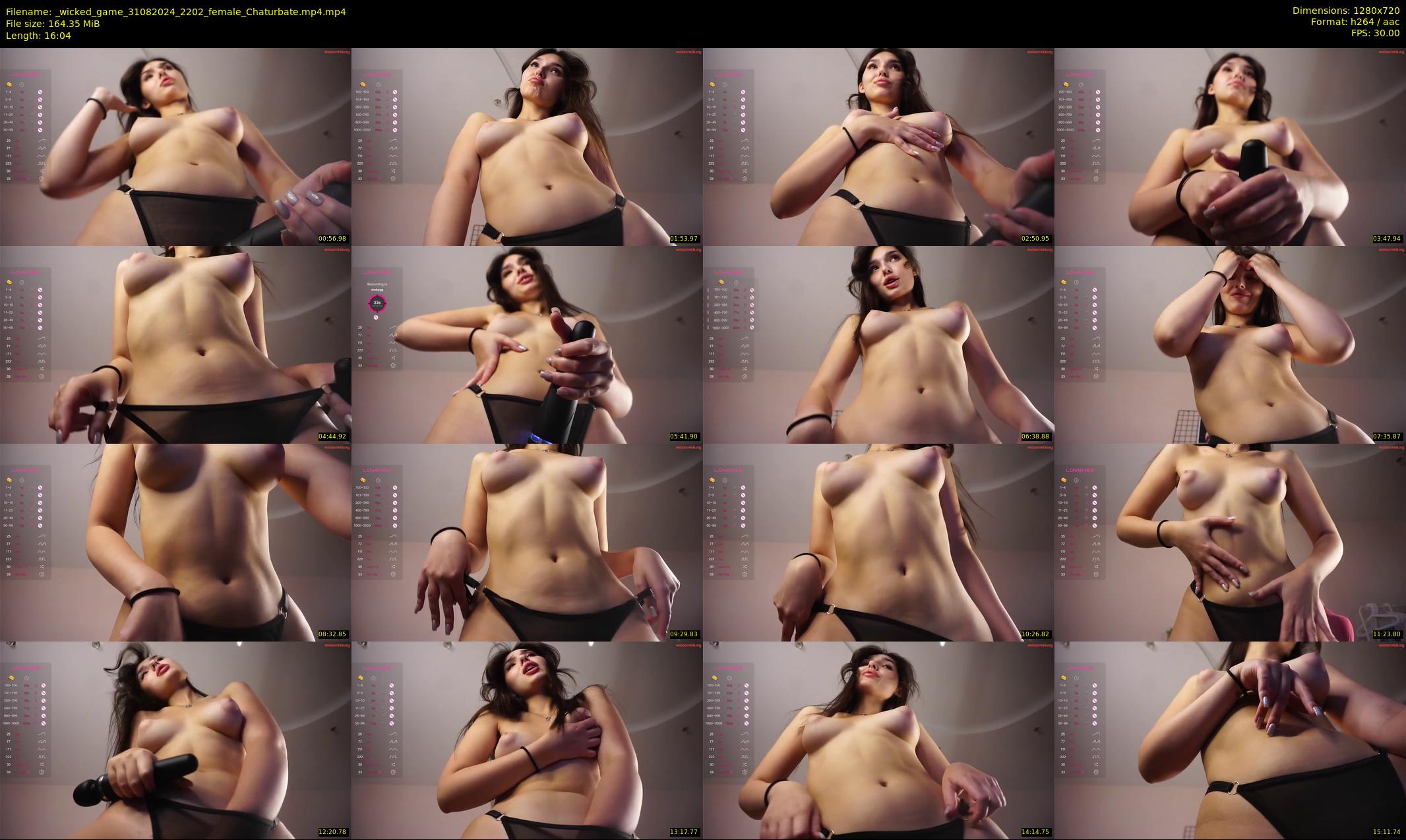 _wicked_game — 17 minute Chaturbate female cam show recording, 720p, Aug 31, 2024
