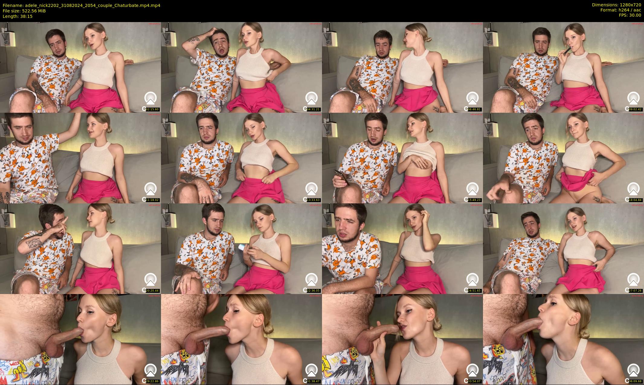 adele_nick2202 — 39 minute Chaturbate couple cam show recording, 720p, Aug 31, 2024