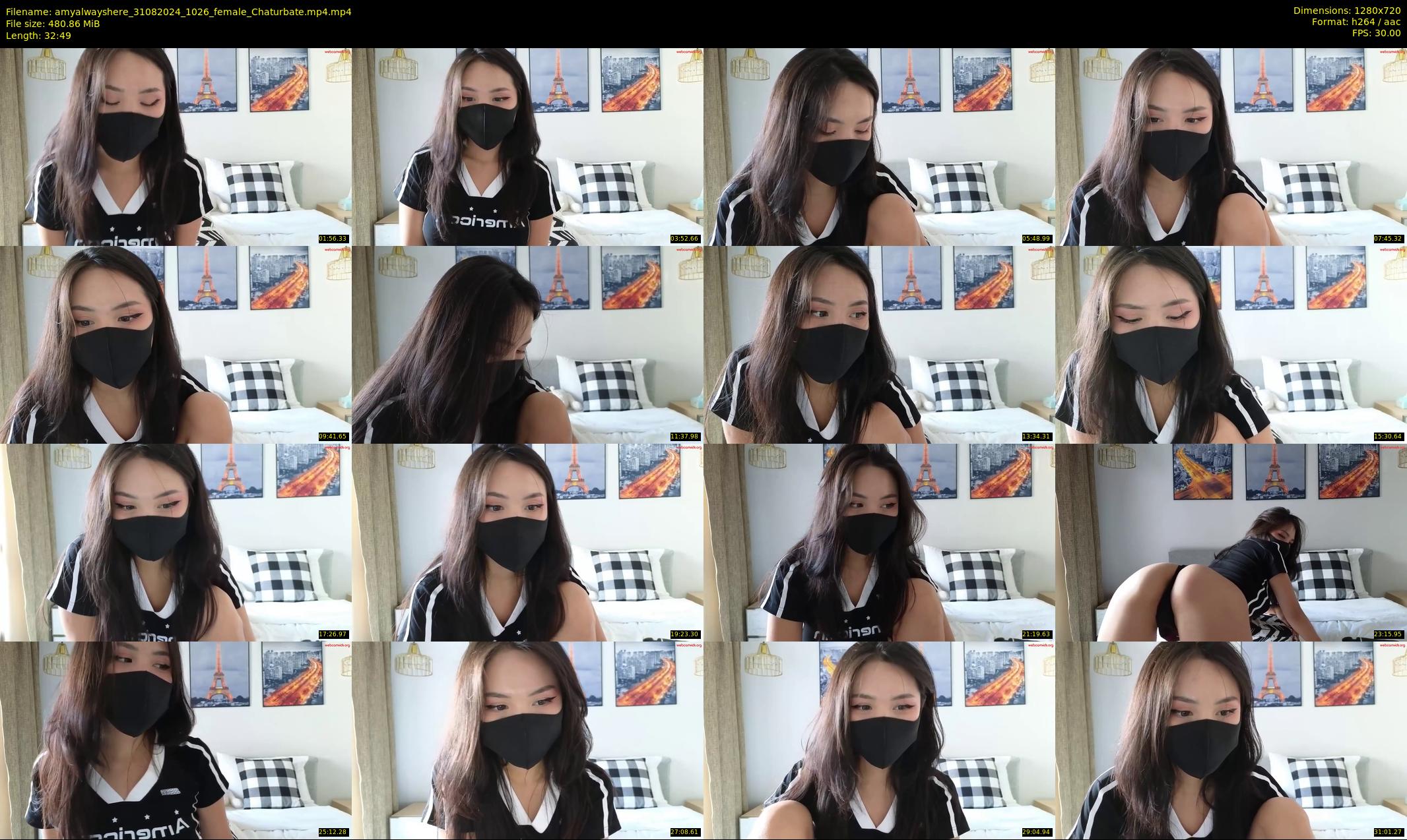 amyalwayshere — 33 minute Chaturbate female cam show recording, 720p, Aug 31, 2024