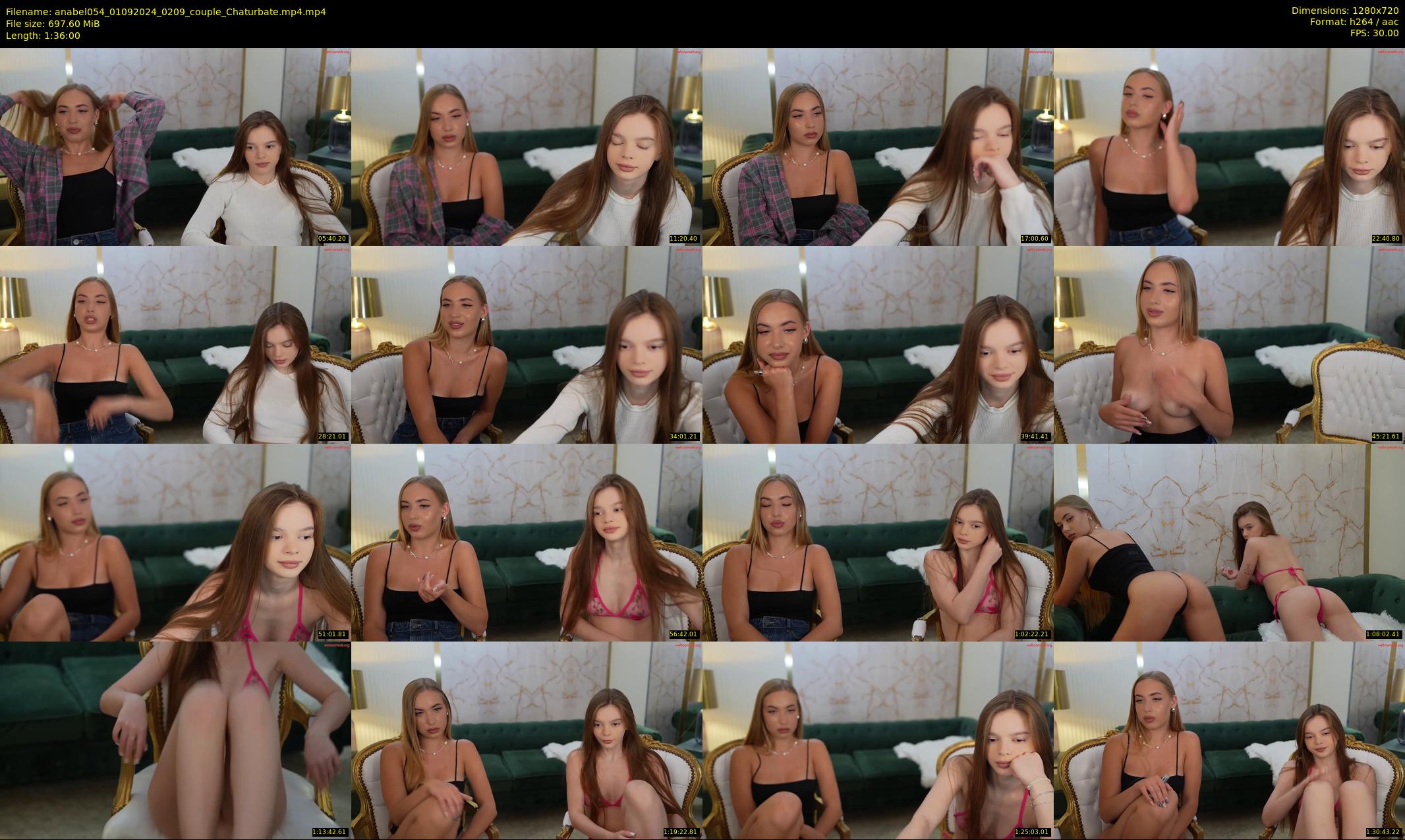 anabel054 — 96 minute Chaturbate female cam show recording, 720p, Sep 1, 2024