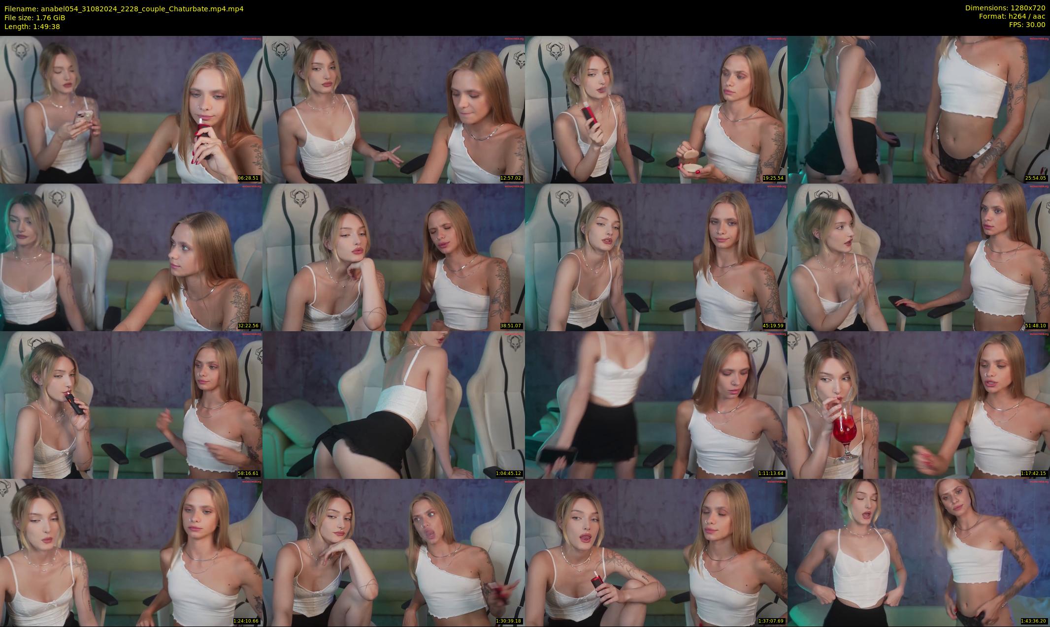 anabel054 — 110 minute Chaturbate female cam show recording, 720p, Aug 31, 2024