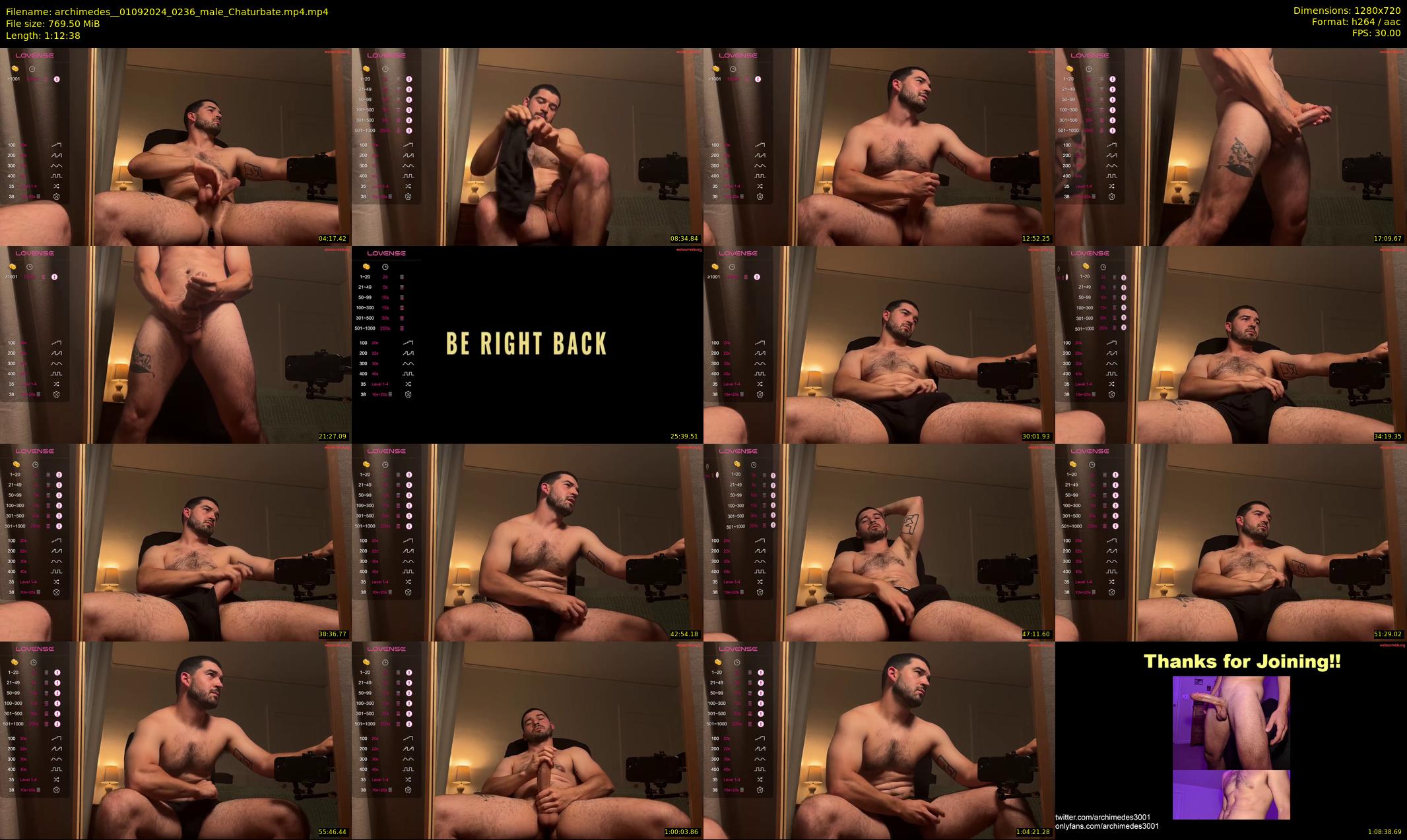 archimedes_ — 73 minute Chaturbate male cam show recording, 720p, Sep 1, 2024