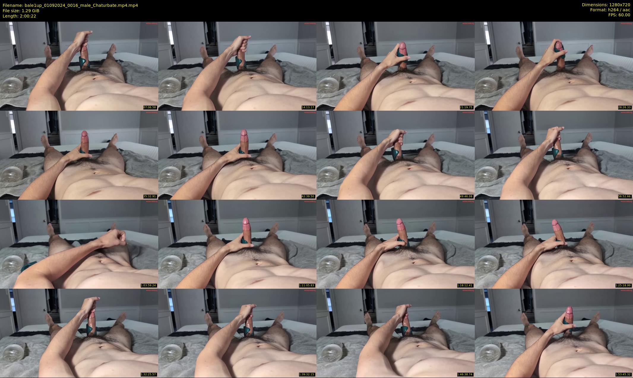 bale1up — 121 minute Chaturbate male cam show recording, 720p, Sep 1, 2024
