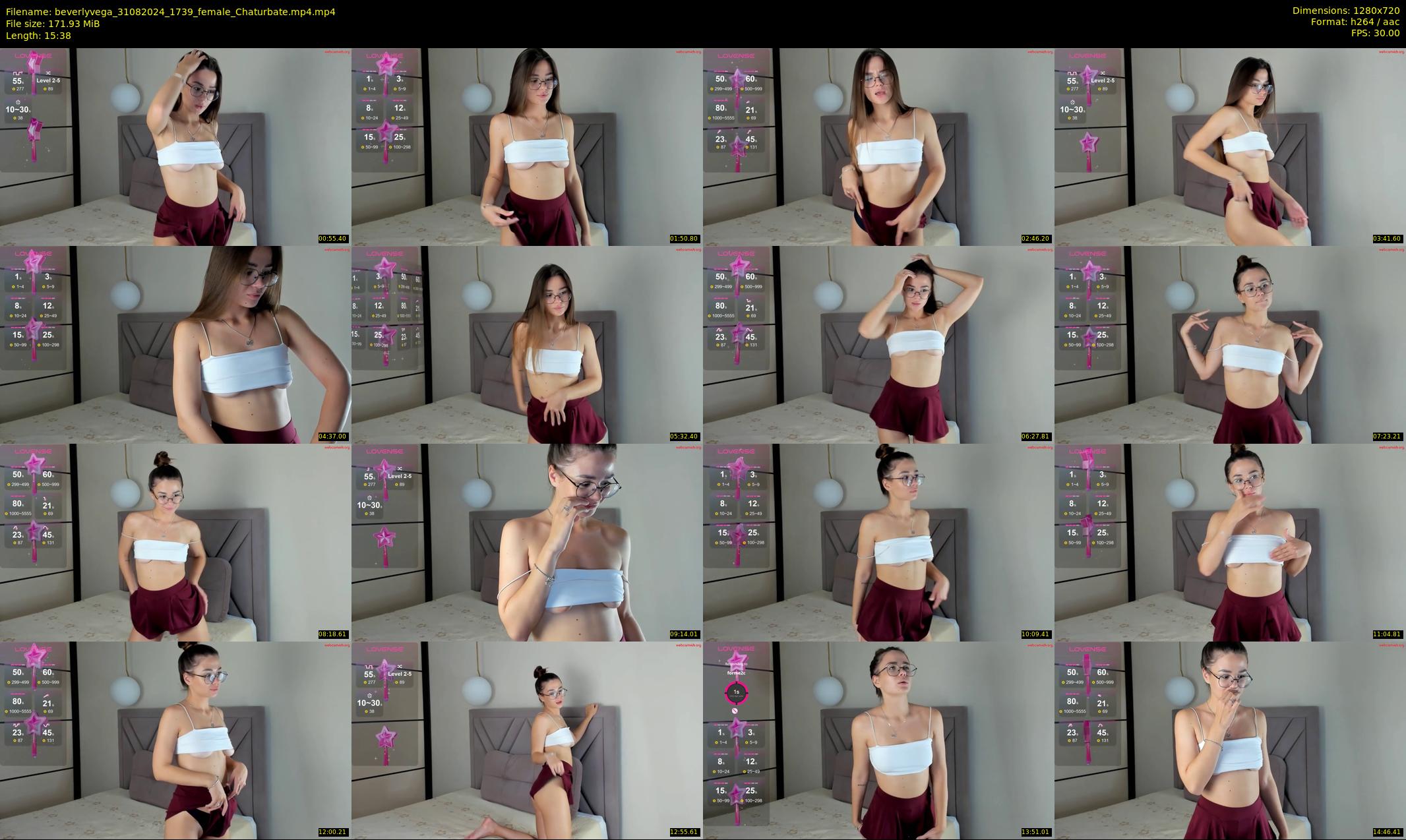 beverlyvega — 16 minute Chaturbate couple cam show recording, 720p, Aug 31, 2024