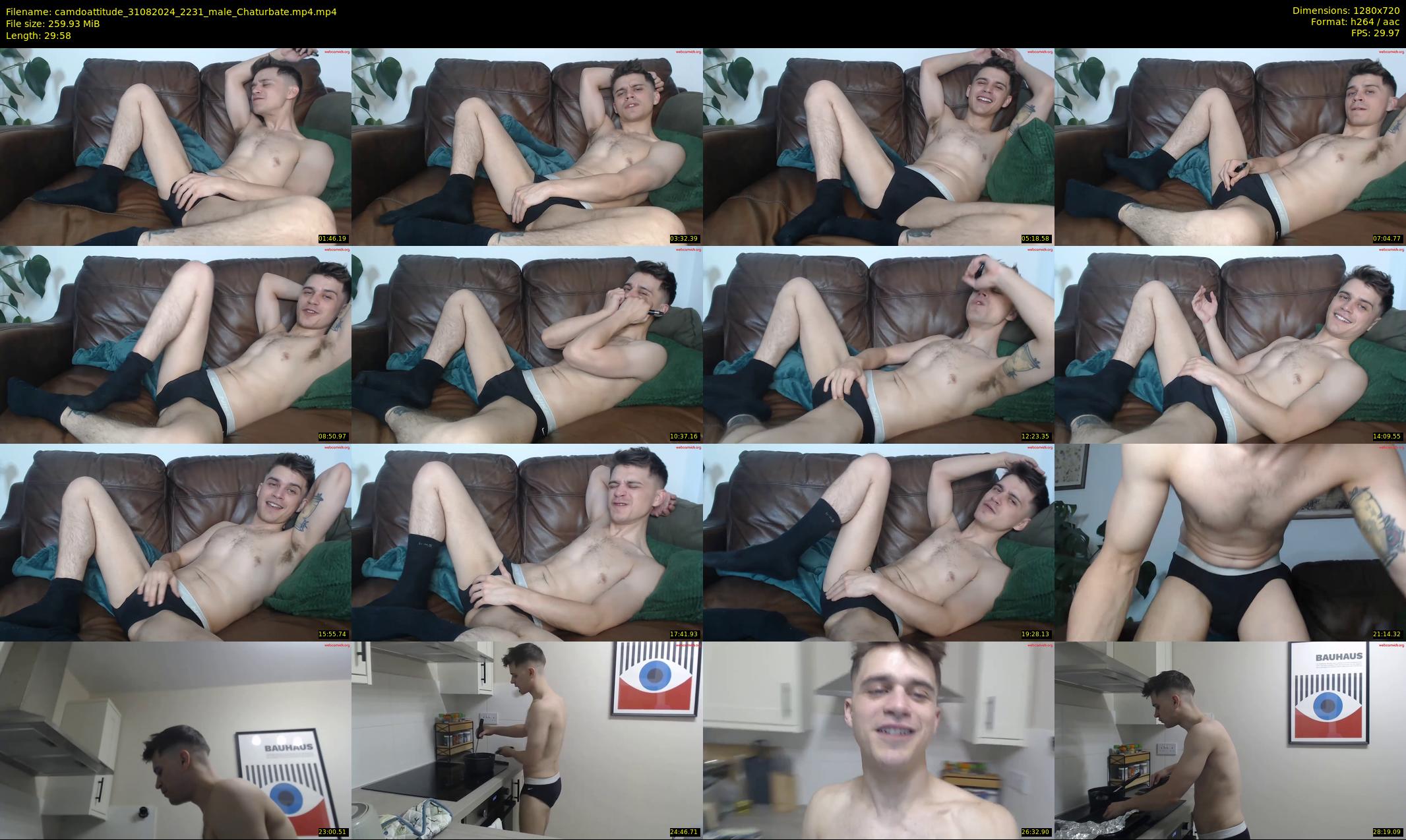 camdoattitude — 30 minute Chaturbate male cam show recording, 720p, Aug 31, 2024
