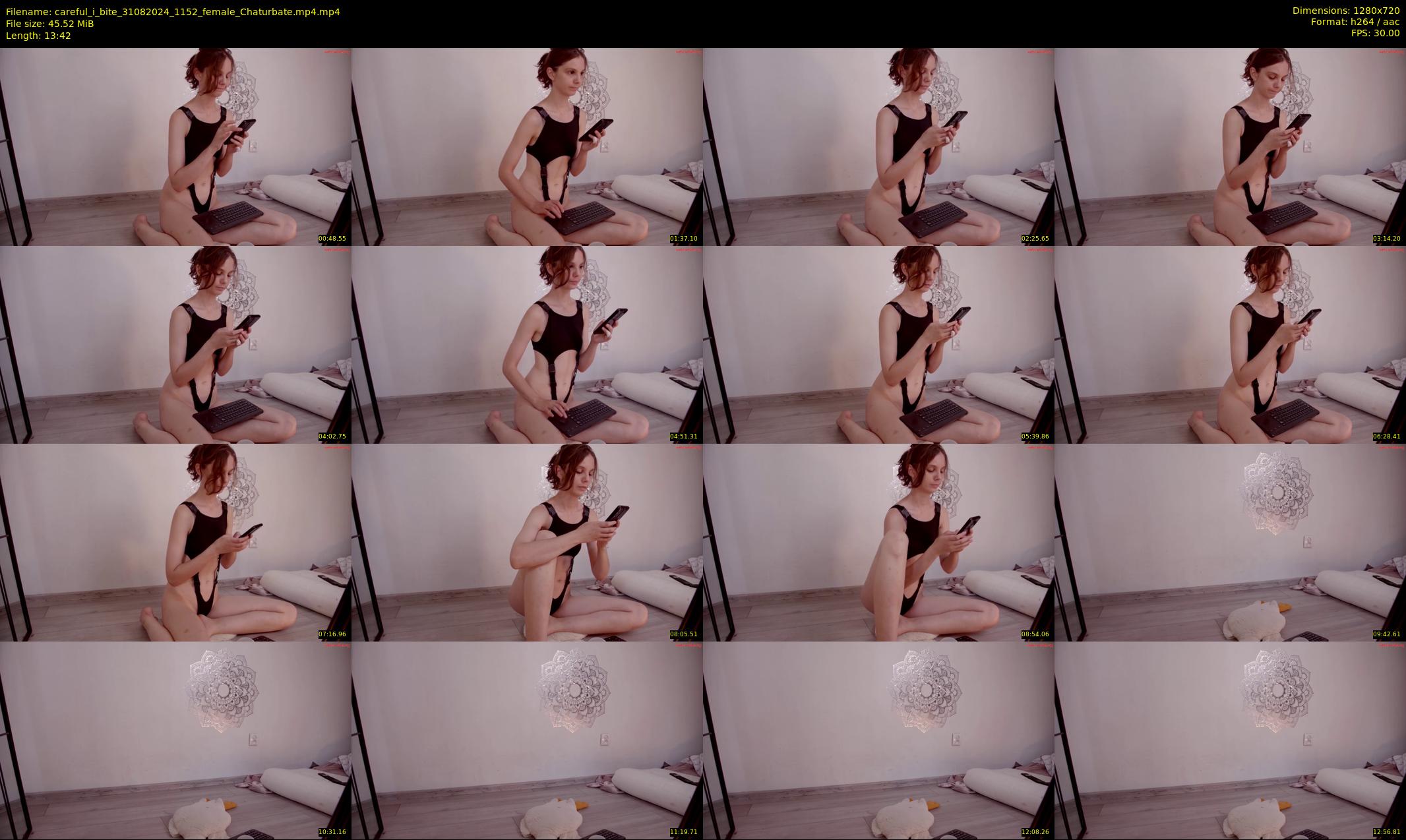 careful_i_bite — 14 minute Chaturbate female cam show recording, 720p, Aug 31, 2024