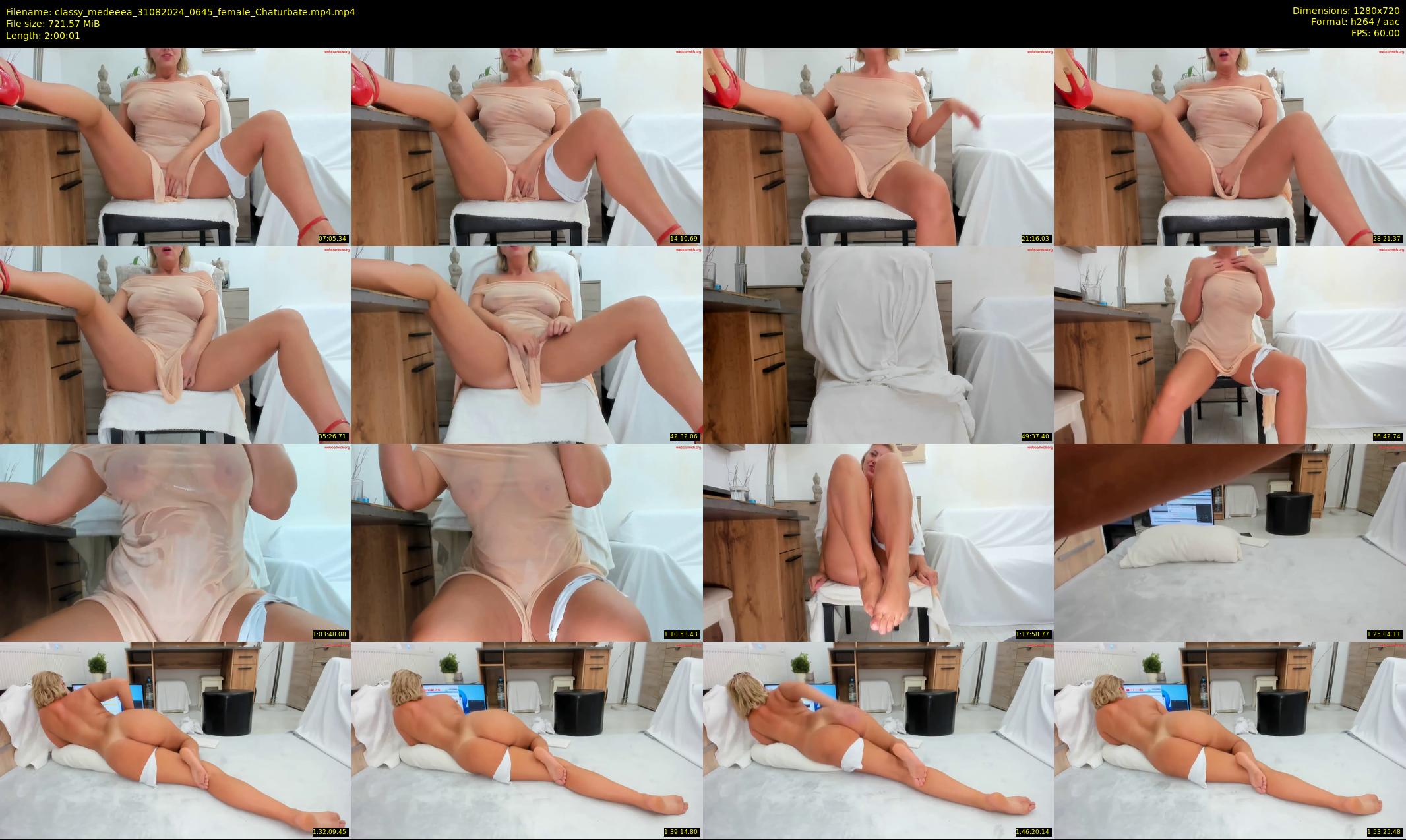 classy_medeeea — 121 minute Chaturbate female cam show recording, 720p, Aug 31, 2024