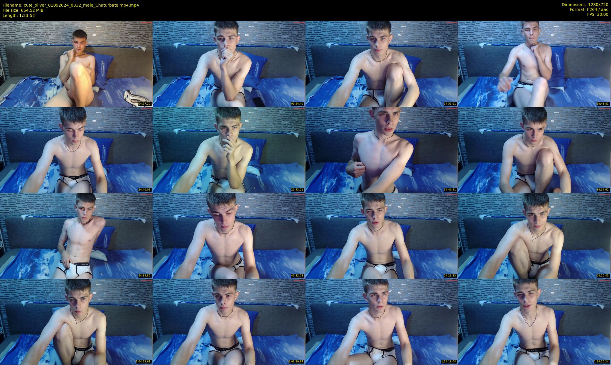 cute_oliver — 84 minute Chaturbate male cam show recording, 720p, Sep 1, 2024