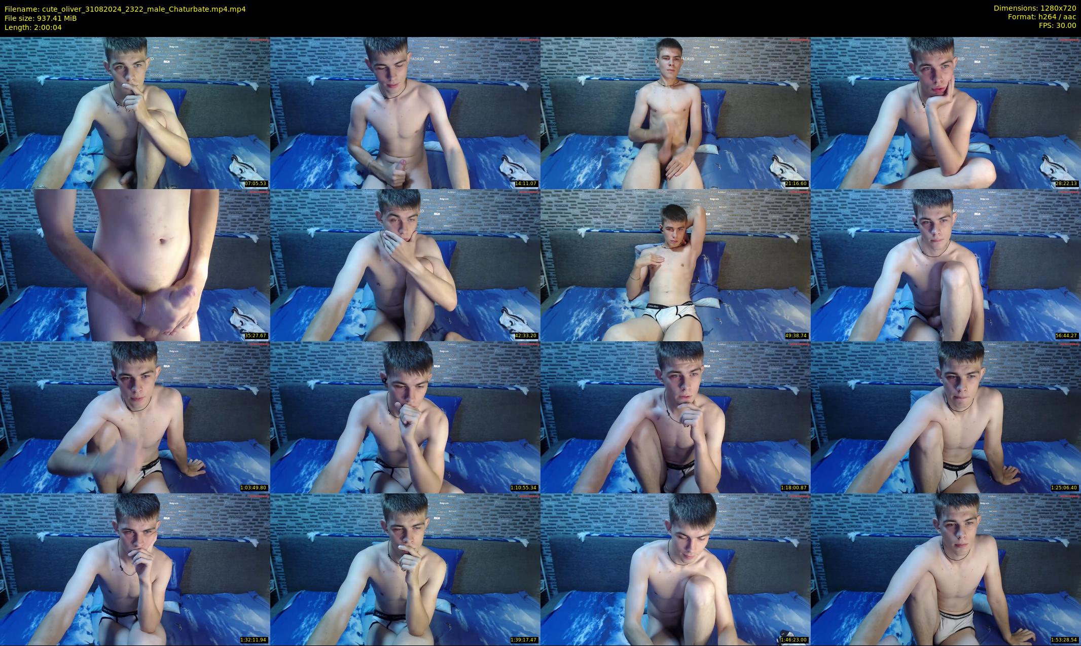 cute_oliver — 121 minute Chaturbate male cam show recording, 720p, Aug 31, 2024
