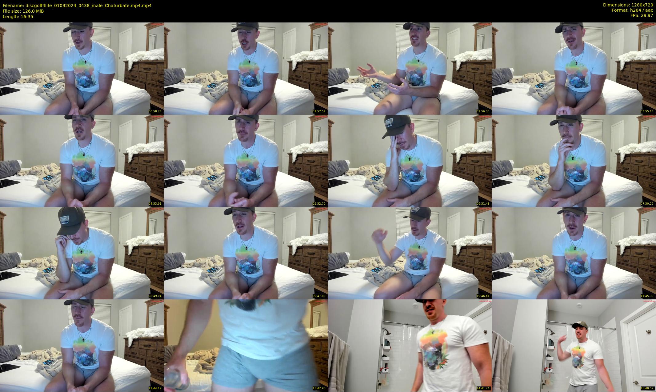 discgolf4life — 17 minute Chaturbate male cam show recording, 720p, Sep 1, 2024